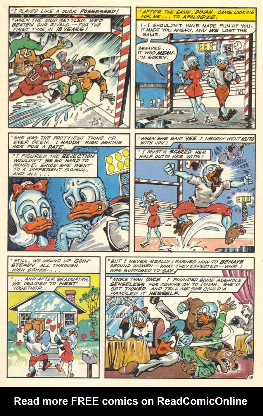 Read online Destroyer Duck comic -  Issue #6 - 14