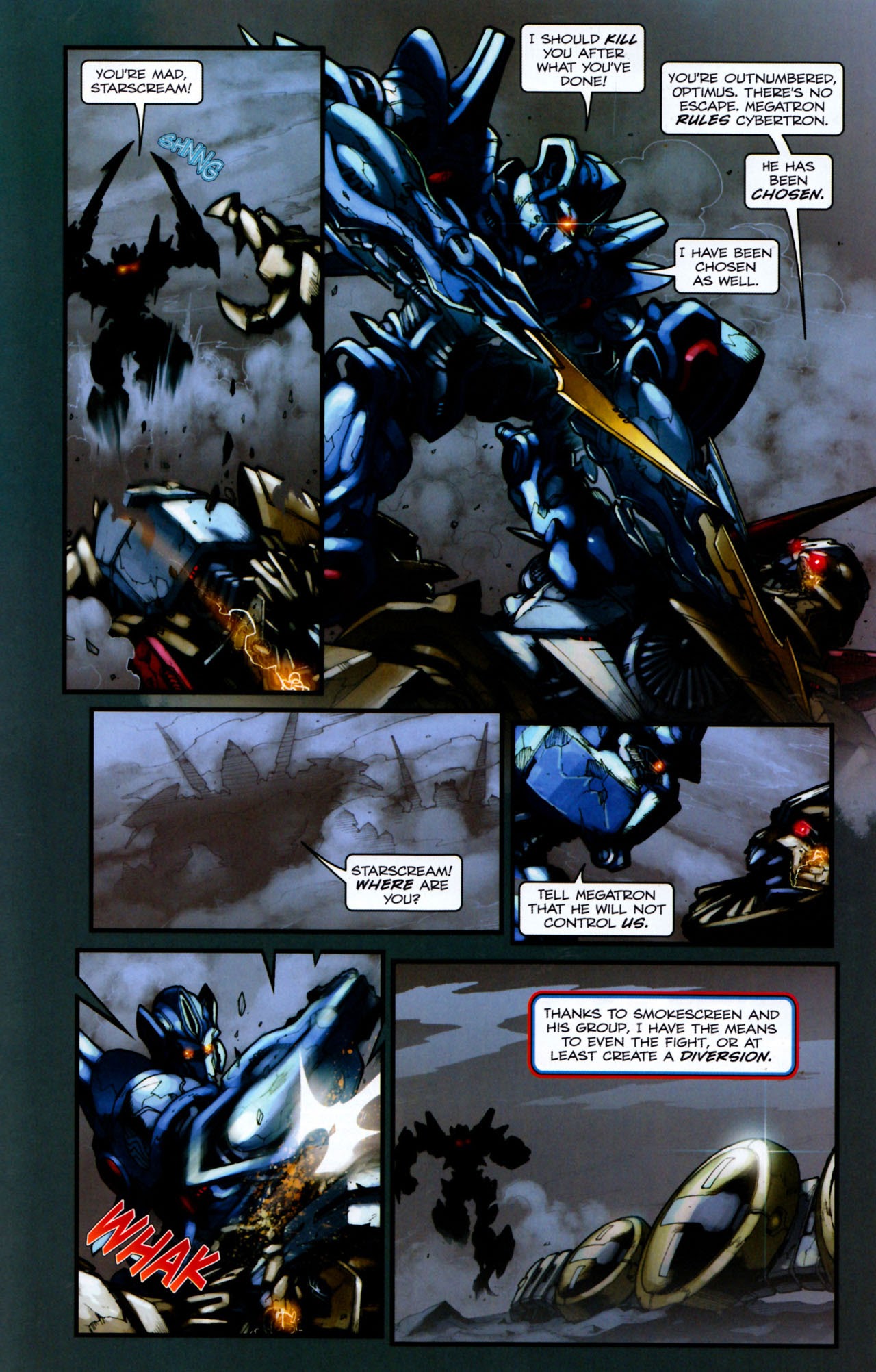 Read online Transformers: Defiance comic -  Issue #3 - 22
