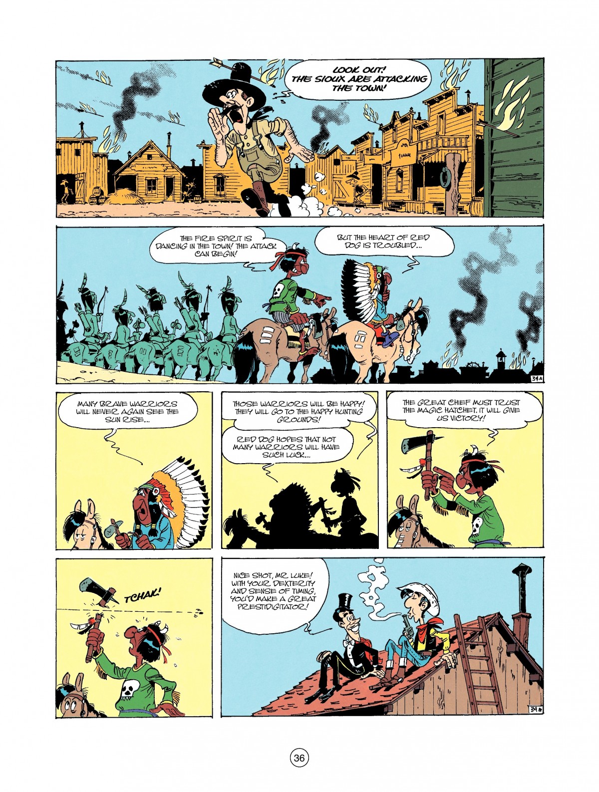 Read online A Lucky Luke Adventure comic -  Issue #37 - 36