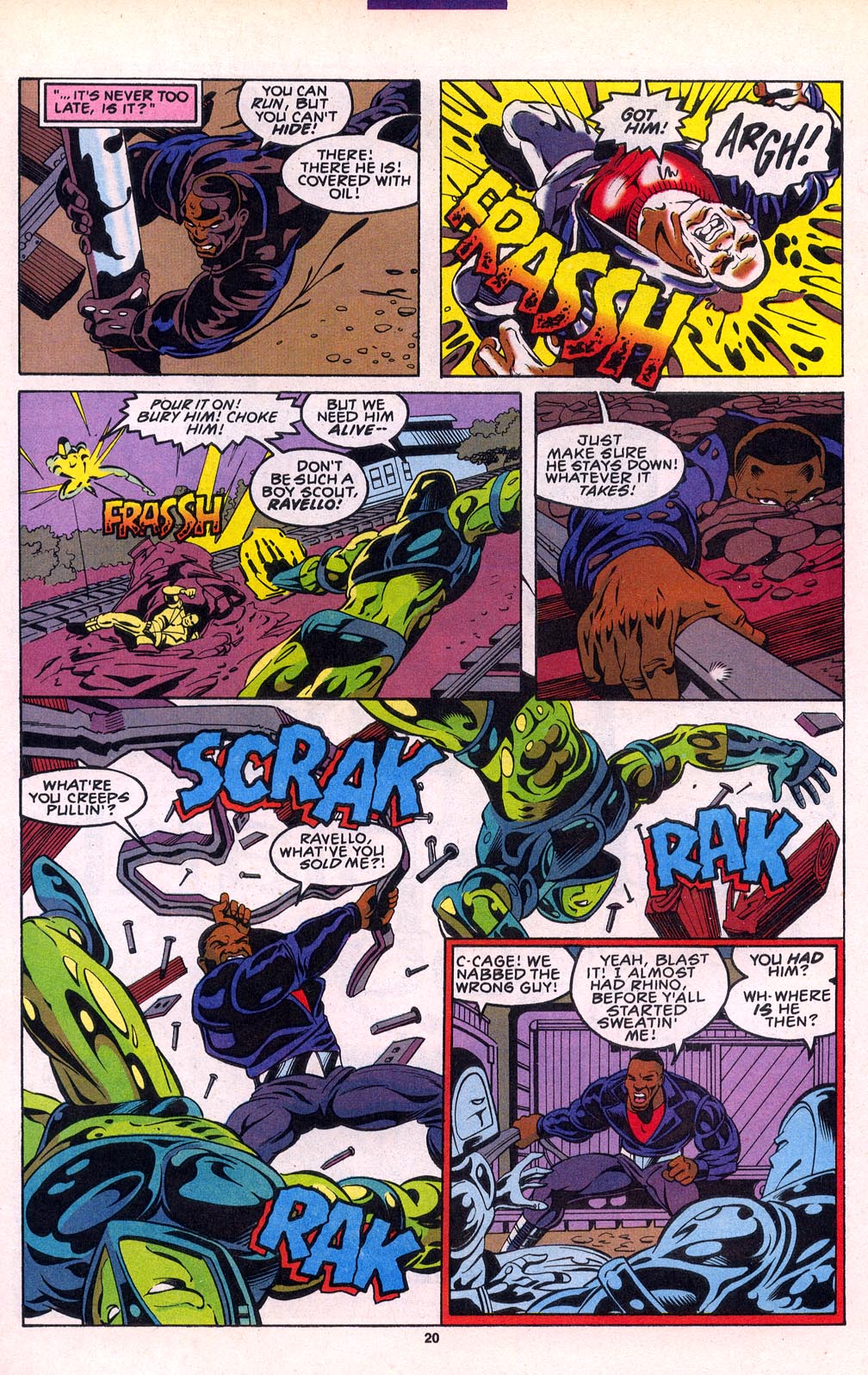 Read online Cage (1992) comic -  Issue #9 - 15