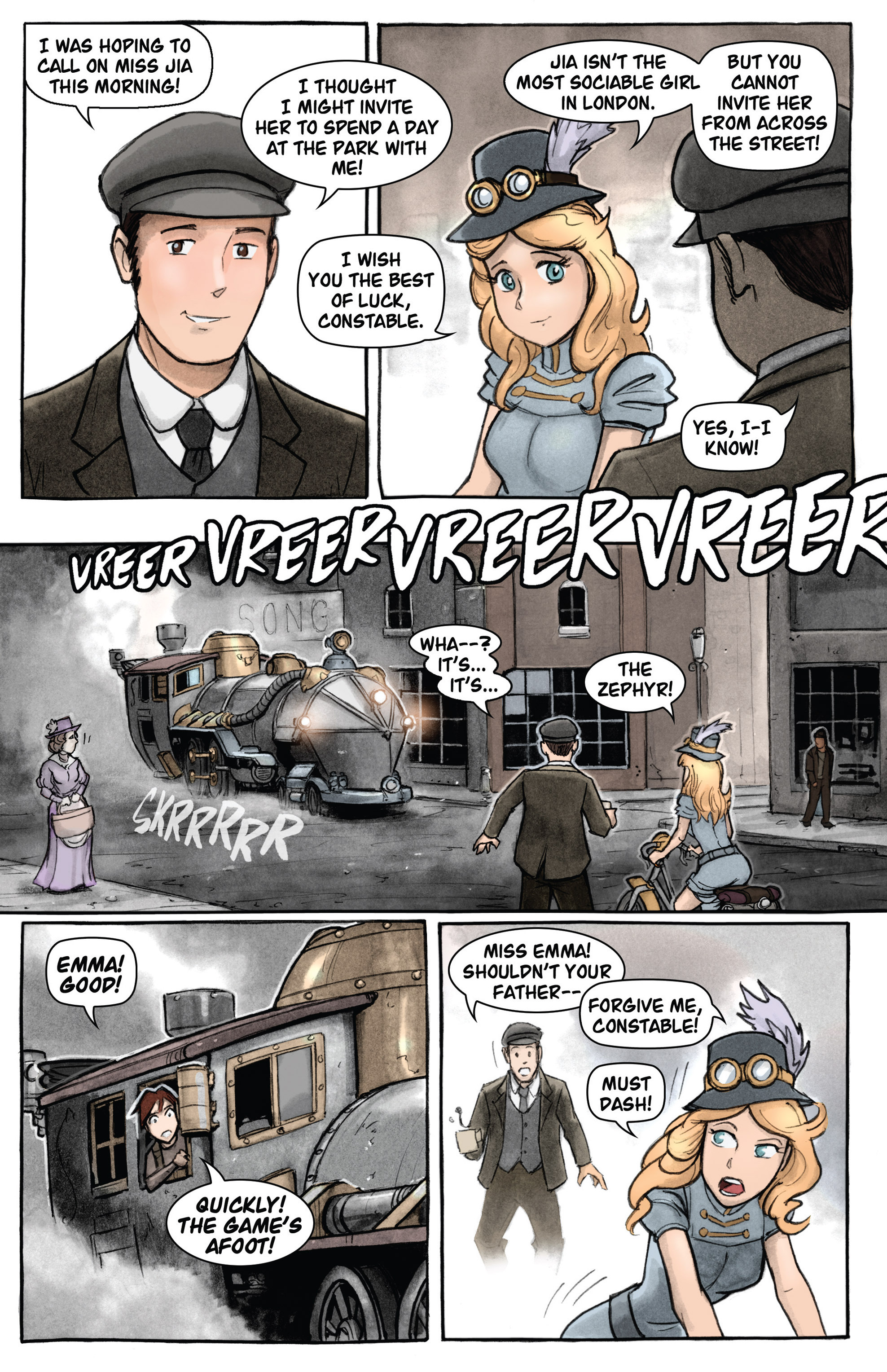 Read online Steambusters comic -  Issue #1 - 28
