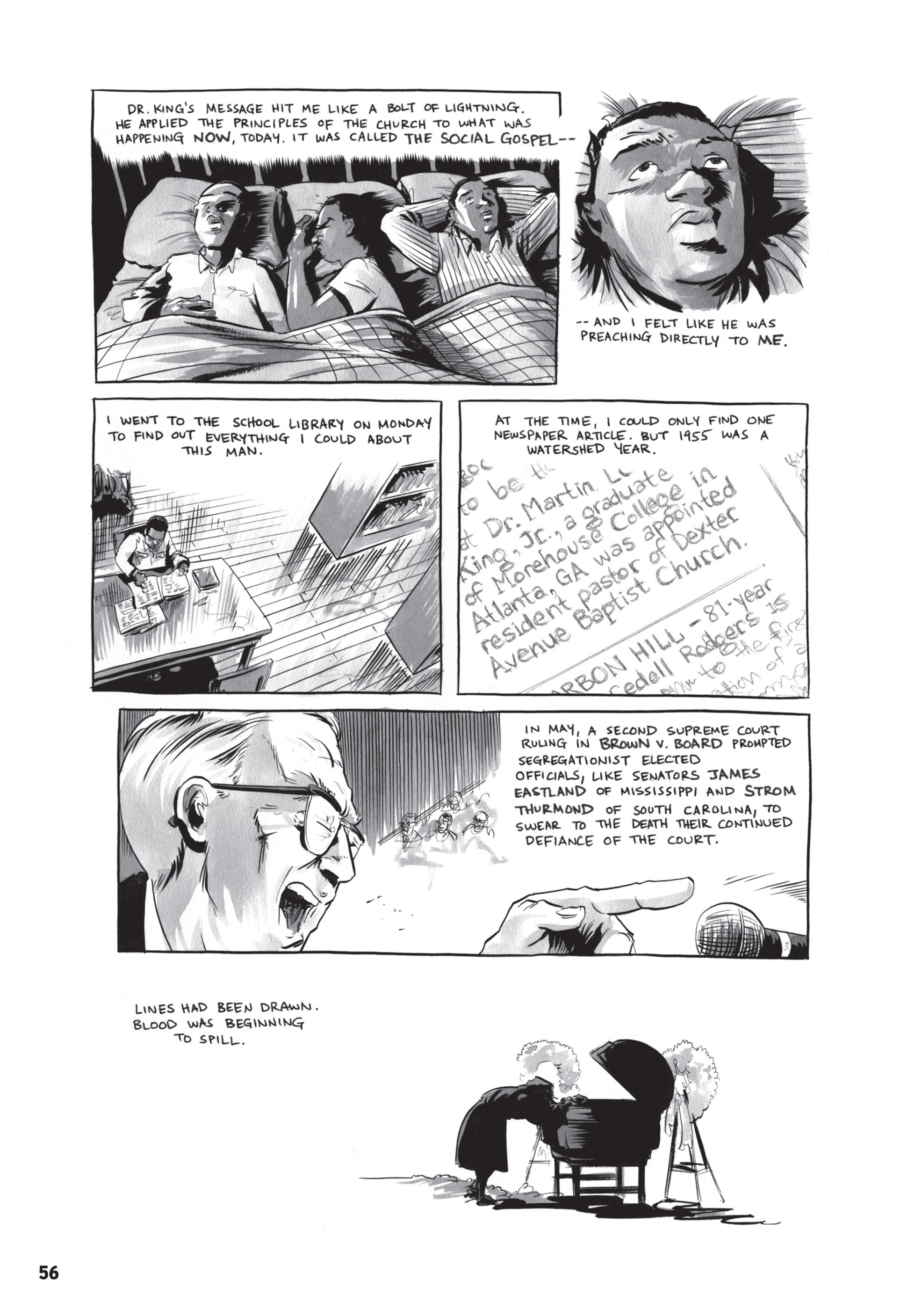 Read online March comic -  Issue #1 - 54