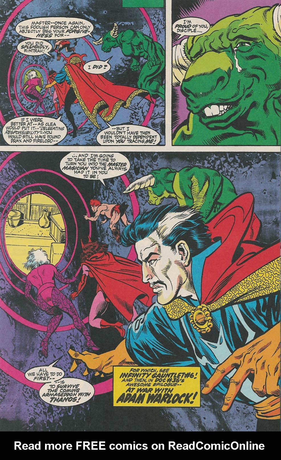 Read online Doctor Strange: Sorcerer Supreme comic -  Issue #35 - 23