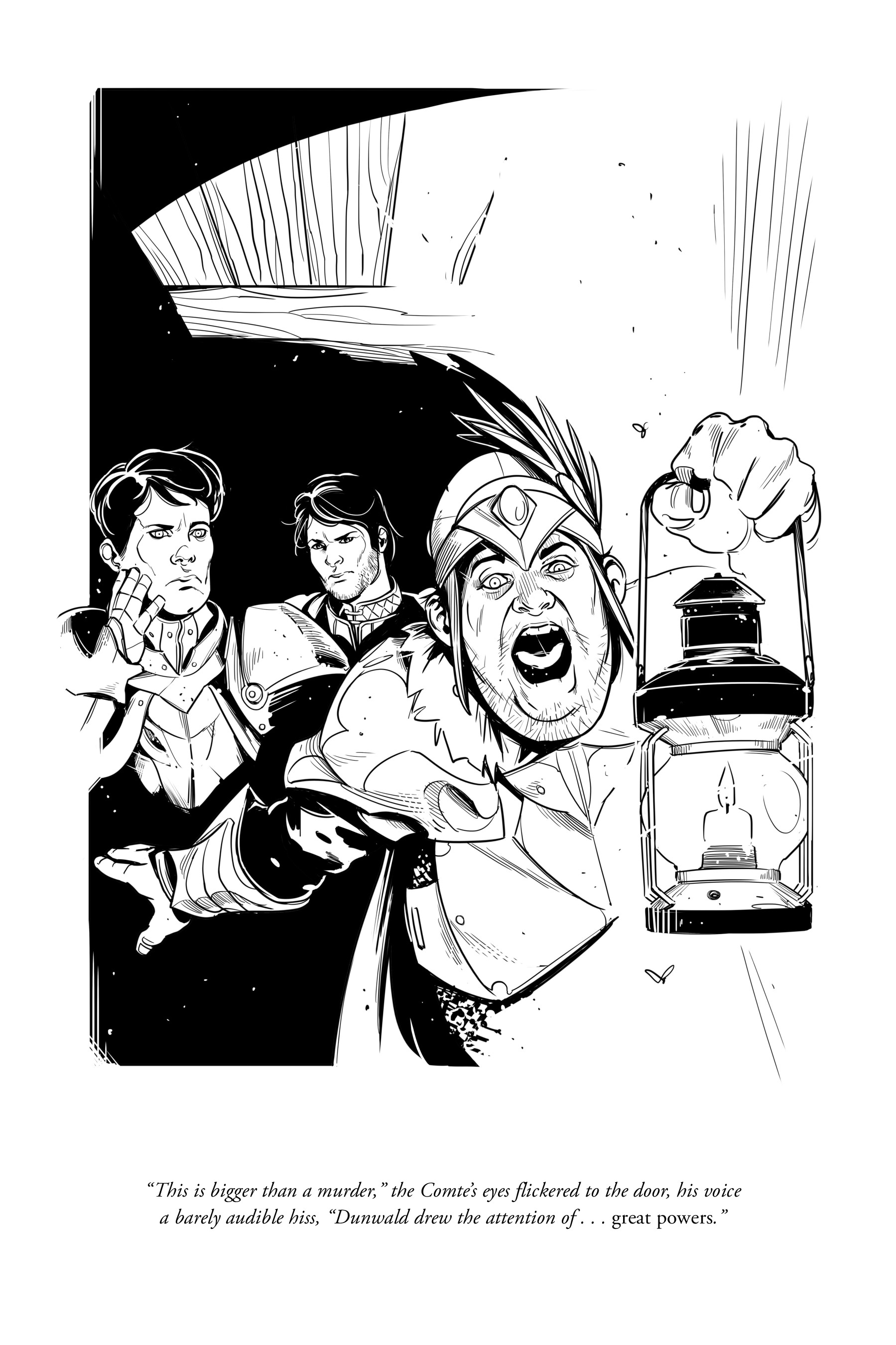 Read online Dragon Age: Hard in Hightown comic -  Issue # TPB - 19