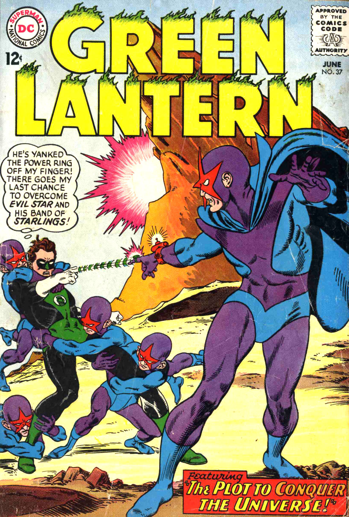 Read online Green Lantern (1960) comic -  Issue #37 - 1