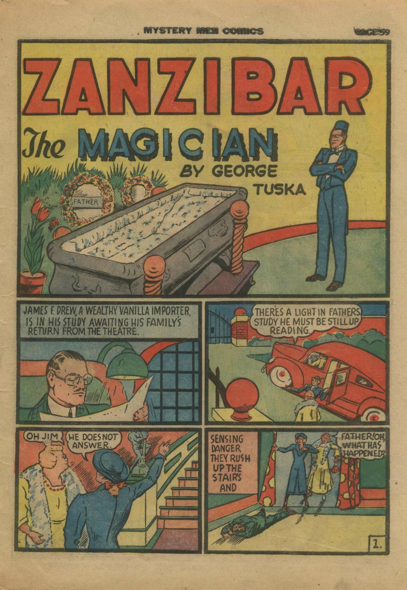 Read online Mystery Men Comics comic -  Issue #14 - 61