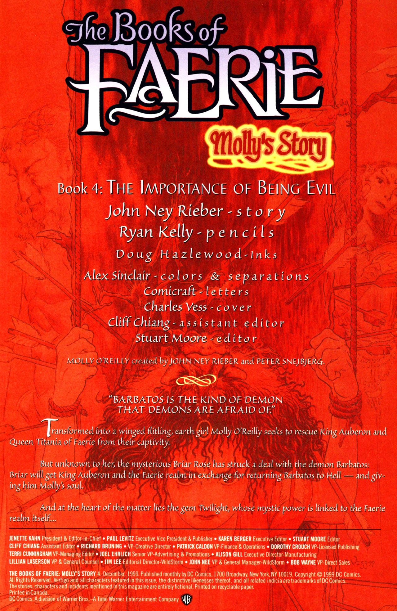 Read online The Books of Faerie: Molly's Story comic -  Issue #4 - 2