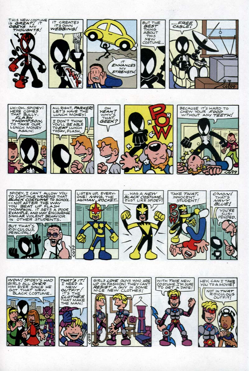 Read online Giant Size Mini-Marvels: Starring Spidey comic -  Issue # Full - 38