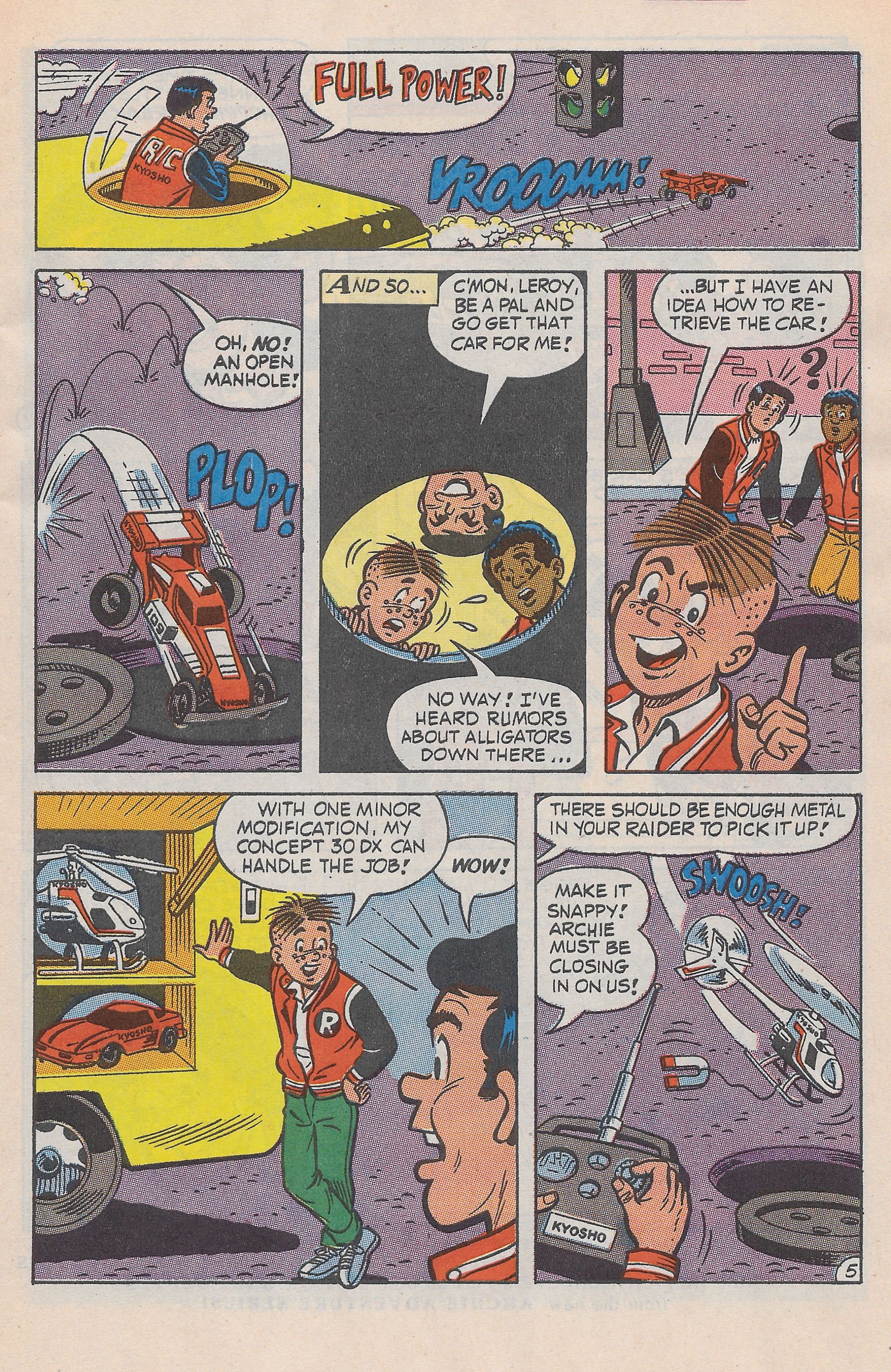 Read online Archie's R/C Racers comic -  Issue #2 - 7
