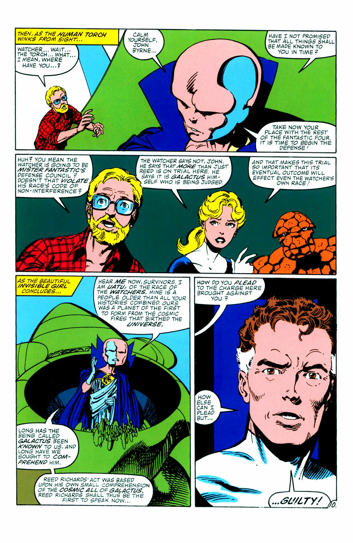 Read online Fantastic Four Visionaries: John Byrne comic -  Issue # TPB 4 - 121