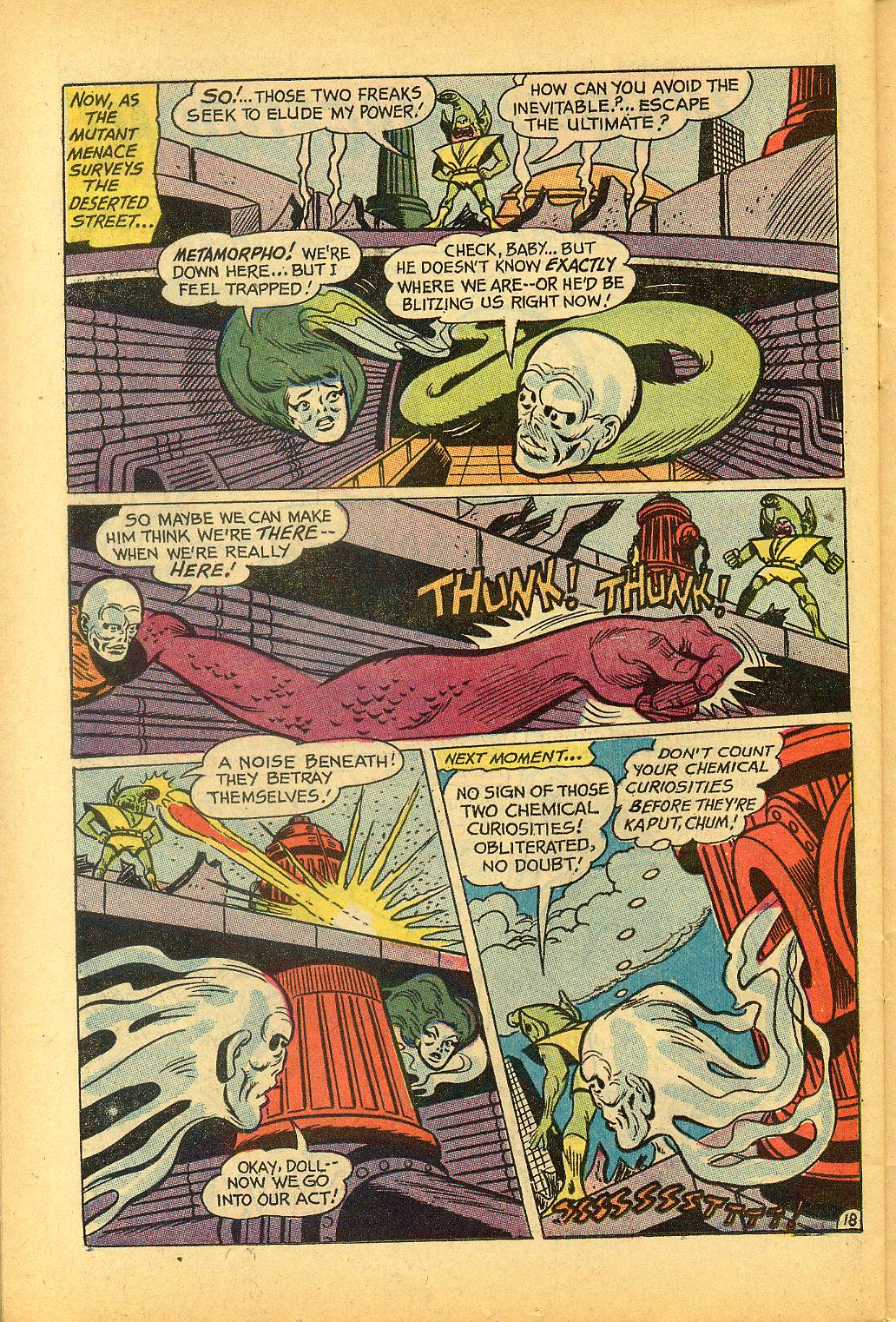 Read online Metamorpho comic -  Issue #15 - 26