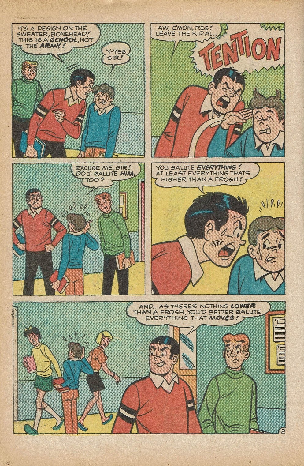 Read online Reggie and Me (1966) comic -  Issue #36 - 14