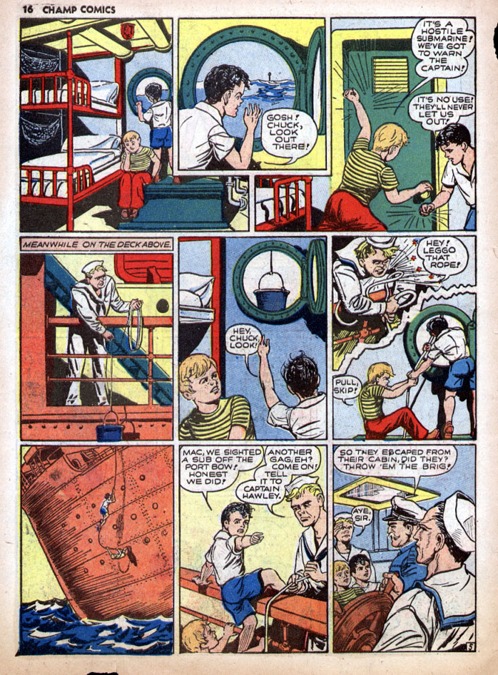 Read online Champ Comics comic -  Issue #13 - 18