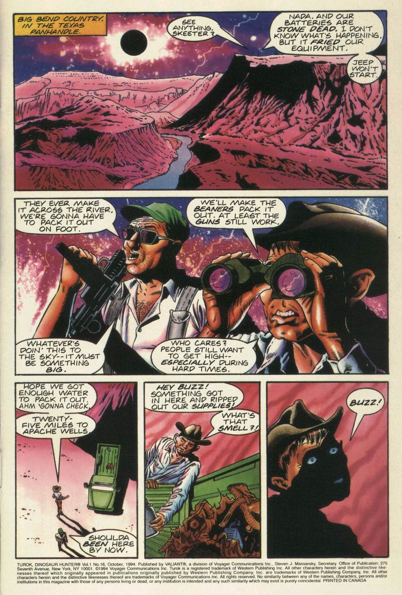 Read online Turok, Dinosaur Hunter (1993) comic -  Issue #16 - 2