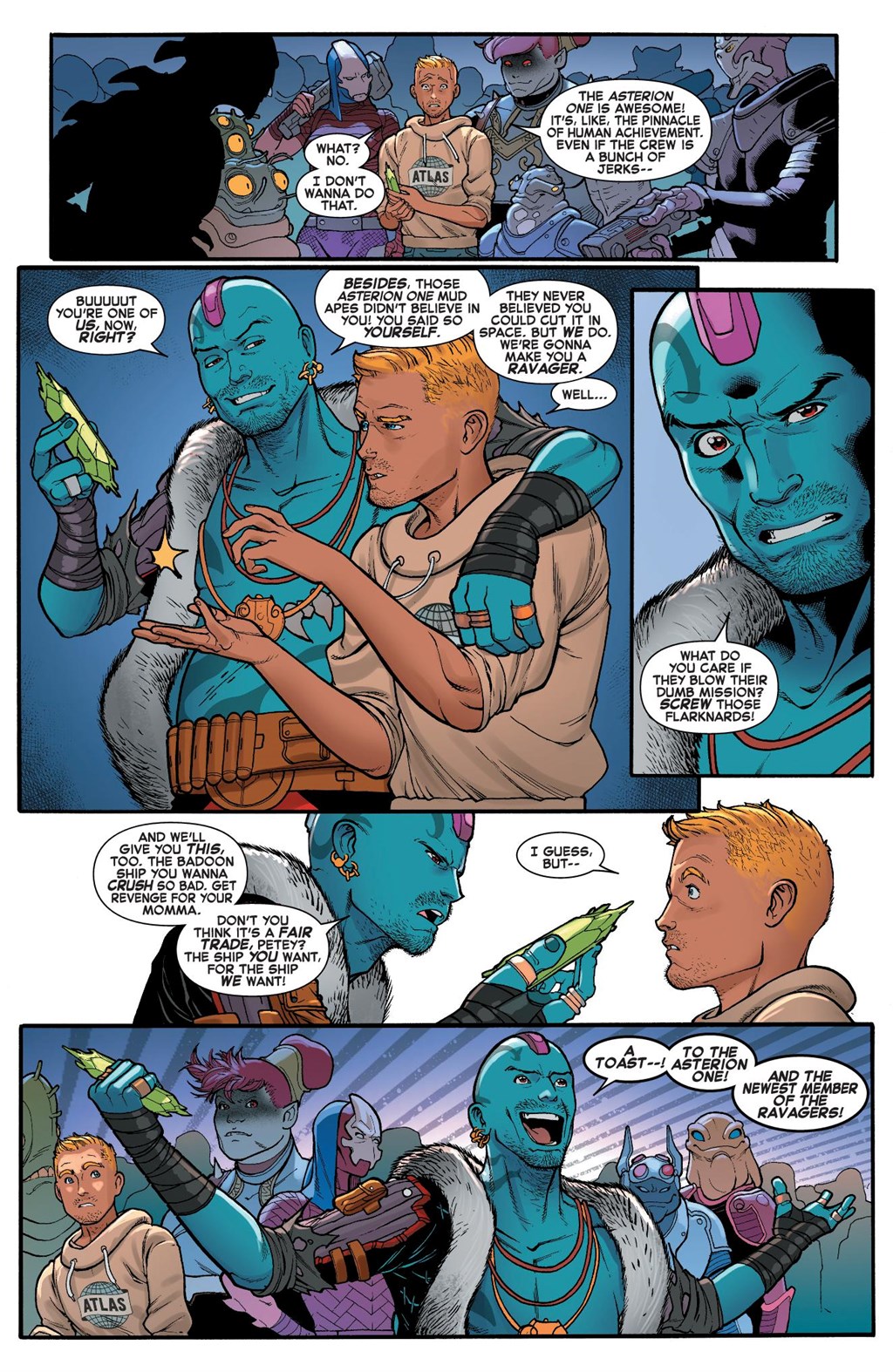 Read online Star-Lord: The Saga of Peter Quill comic -  Issue # TPB (Part 1) - 96