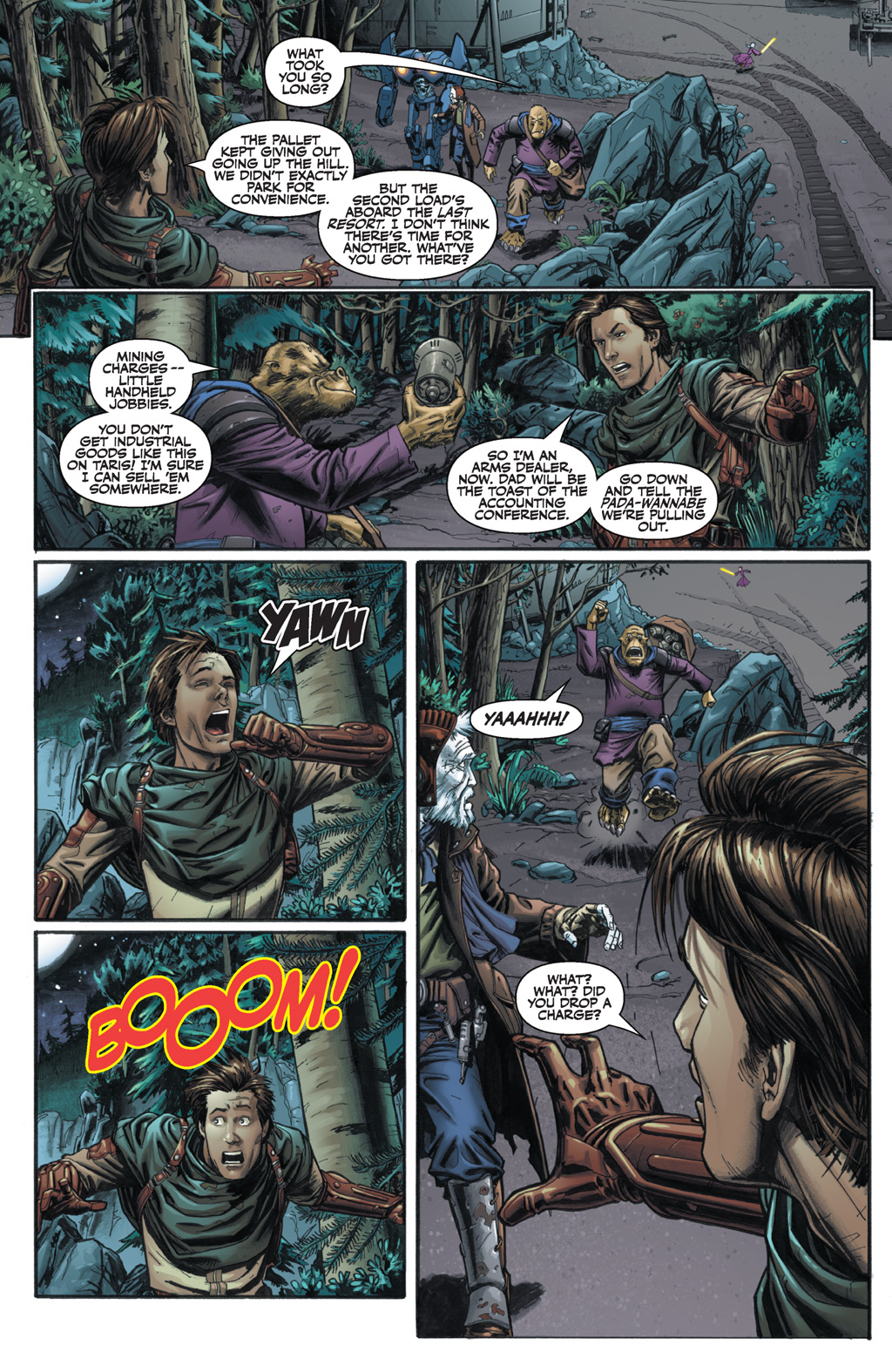 Read online Star Wars: Knights Of The Old Republic comic -  Issue #7 - 11