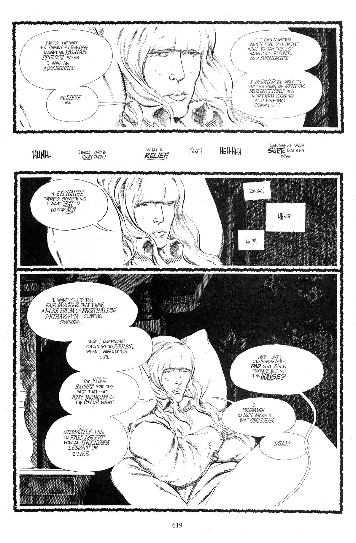 Read online Cerebus comic -  Issue #262 - 16