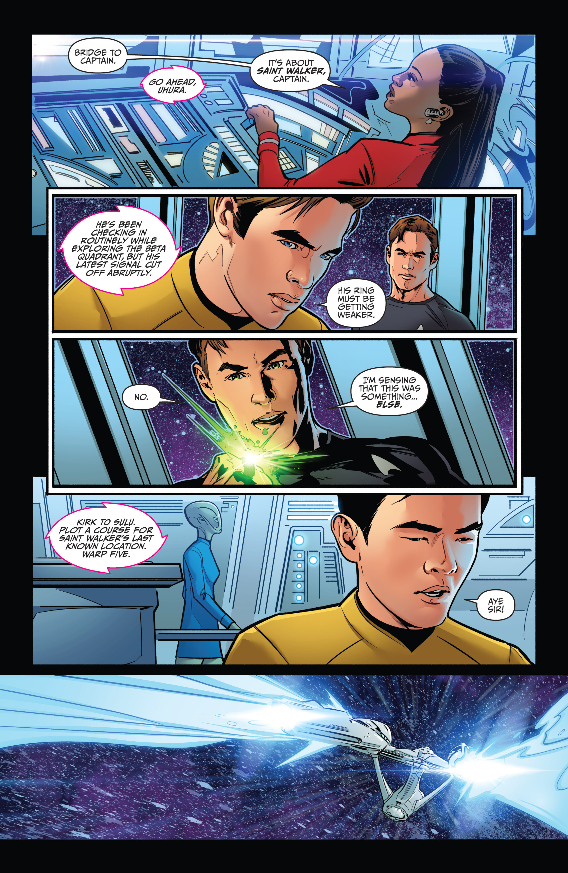 Read online Star Trek/Green Lantern (2016) comic -  Issue #1 - 15