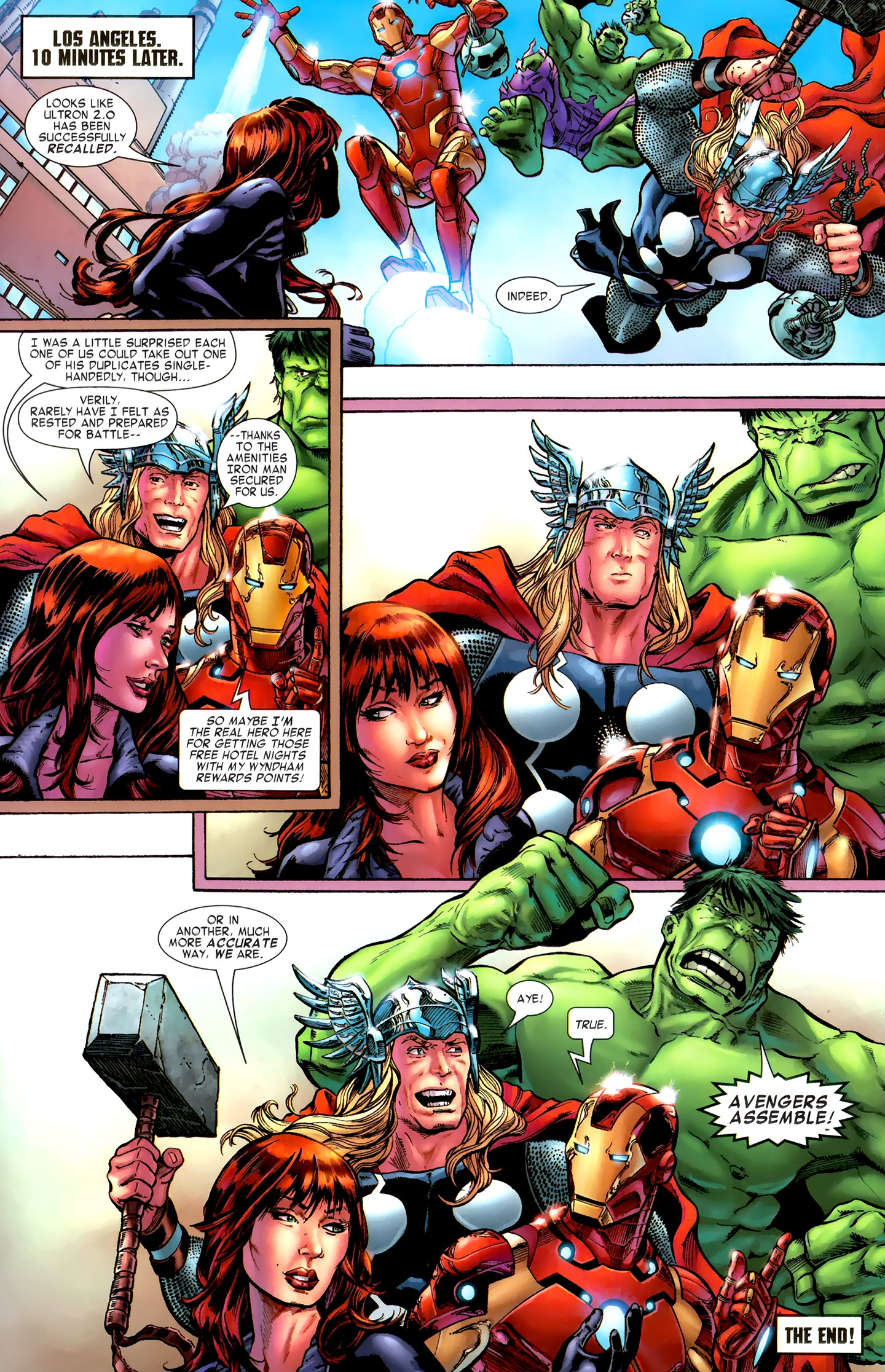 Read online Avengers: Ultron Quest comic -  Issue # Full - 9