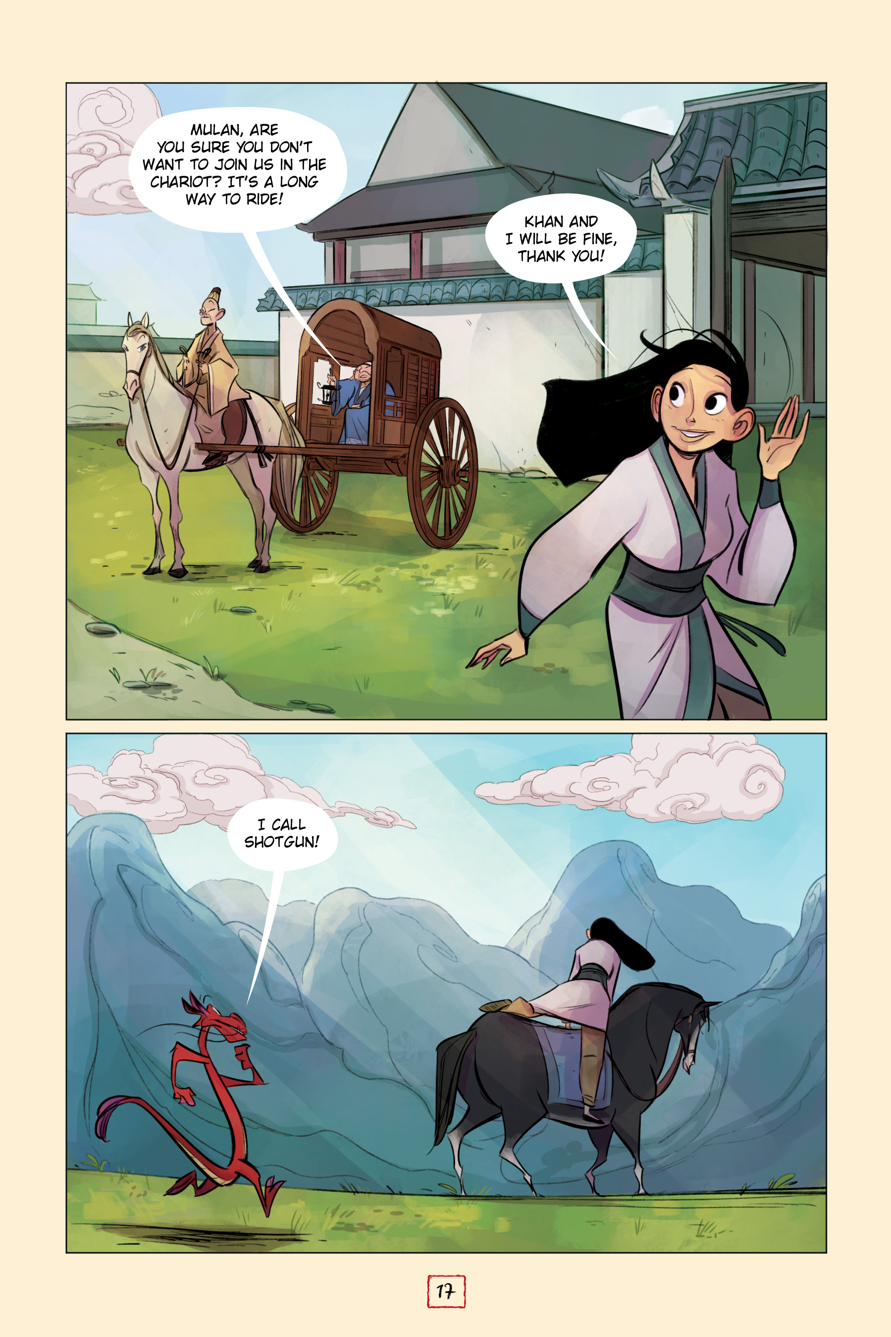 Read online Disney Mulan's Adventure Journal: The Palace of Secrets comic -  Issue # TPB - 19