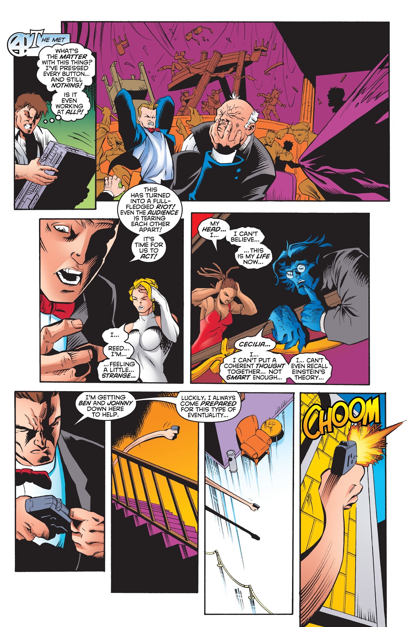 Read online Uncanny X-Men/Fantastic Four '98 comic -  Issue # Full - 17