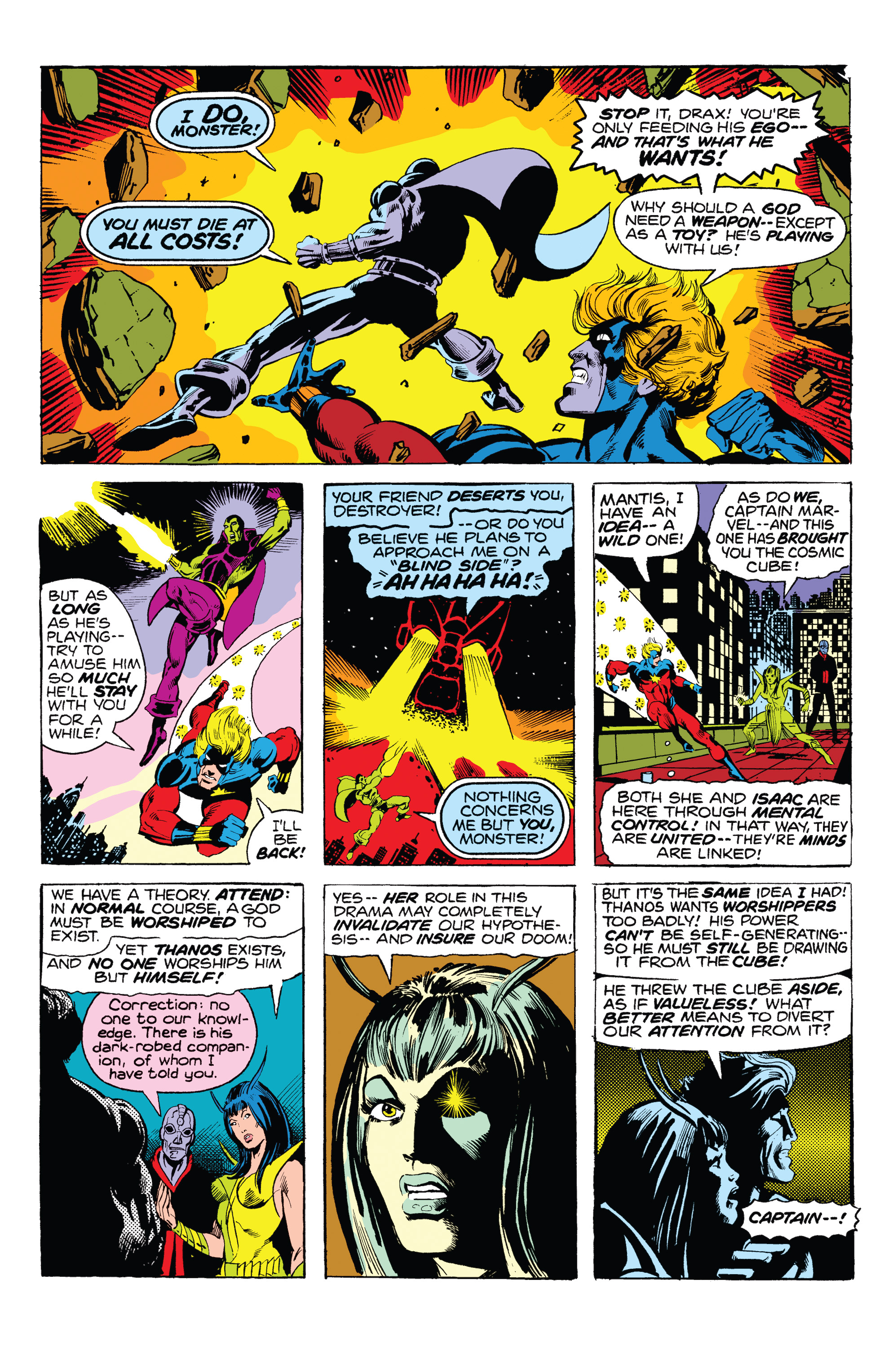 Read online Marvel-Verse: Thanos comic -  Issue # TPB - 39
