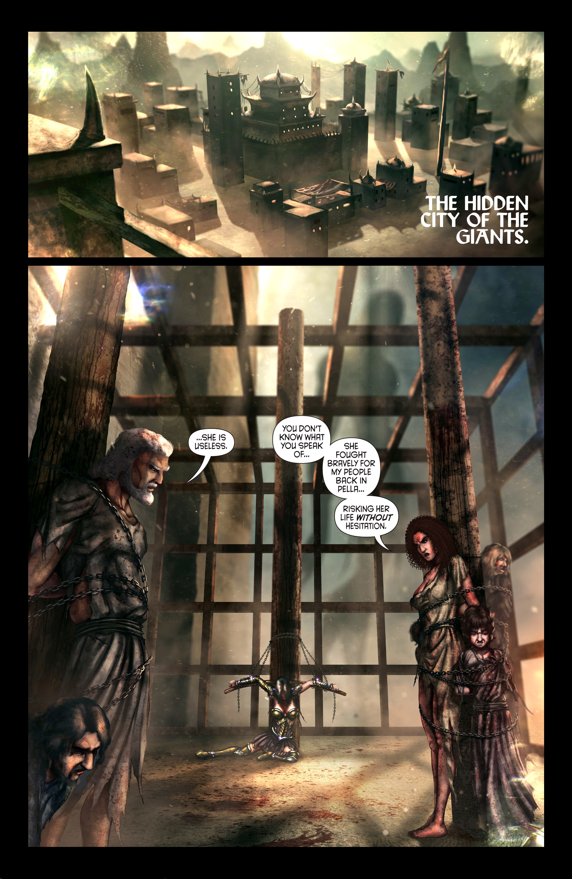 Read online Knights of the Golden Sun comic -  Issue #4 - 3