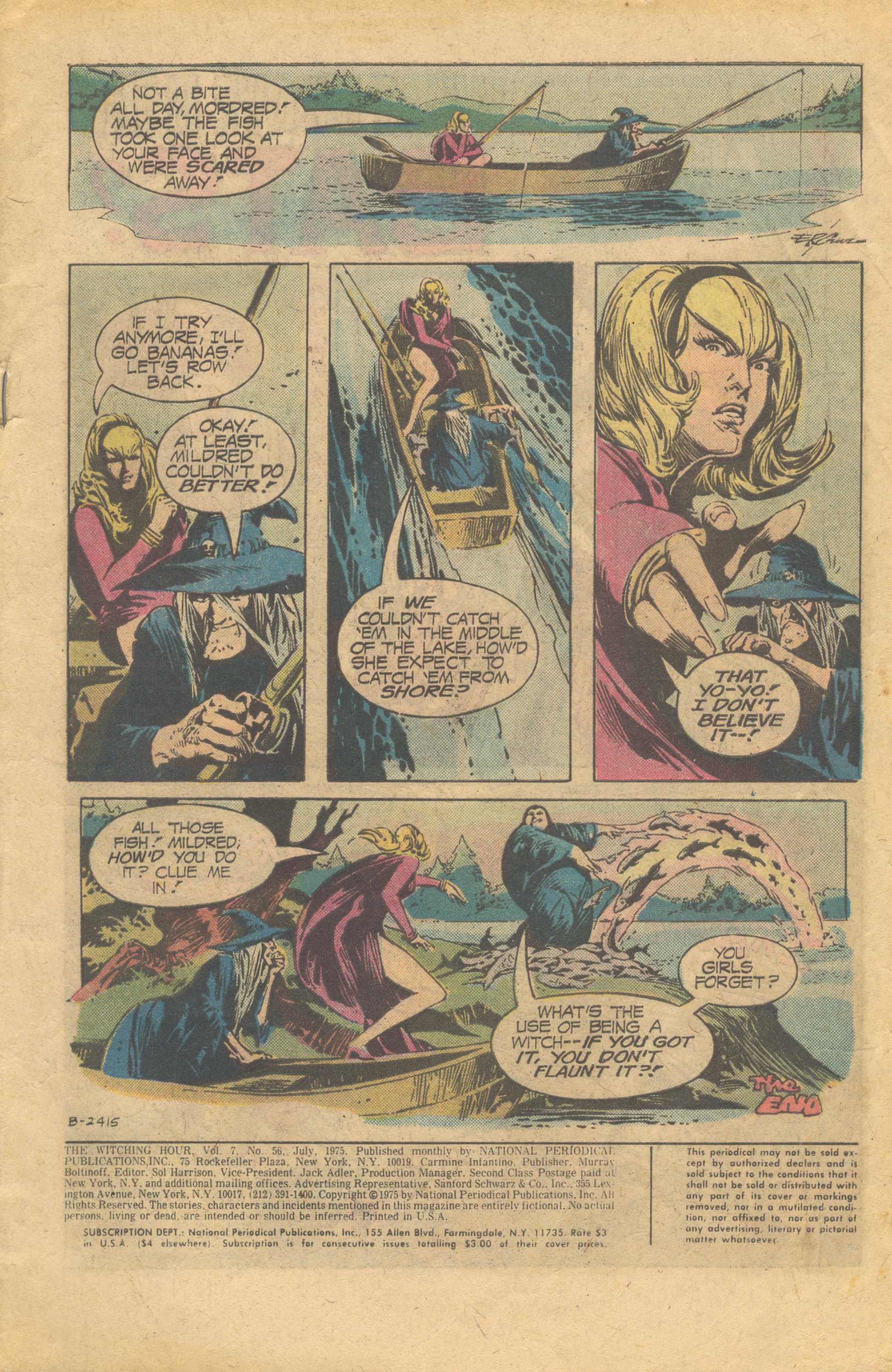 Read online The Witching Hour (1969) comic -  Issue #56 - 2