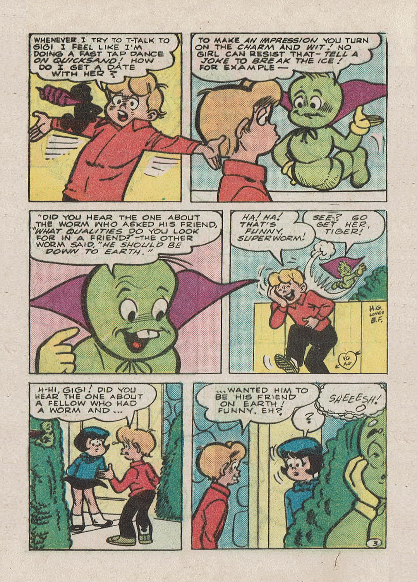 Read online Betty and Veronica Digest Magazine comic -  Issue #34 - 111