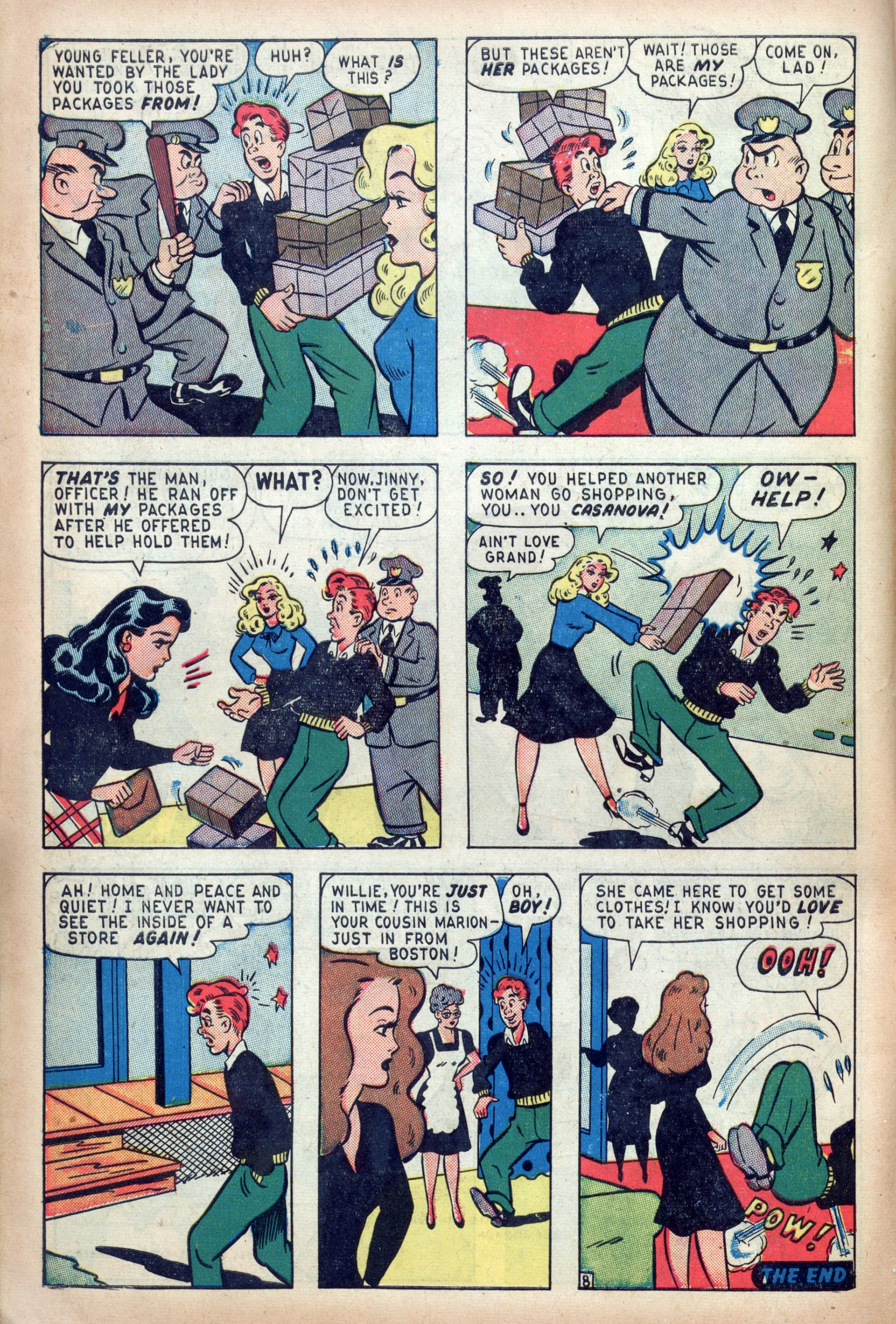 Read online Willie Comics (1946) comic -  Issue #15 - 10