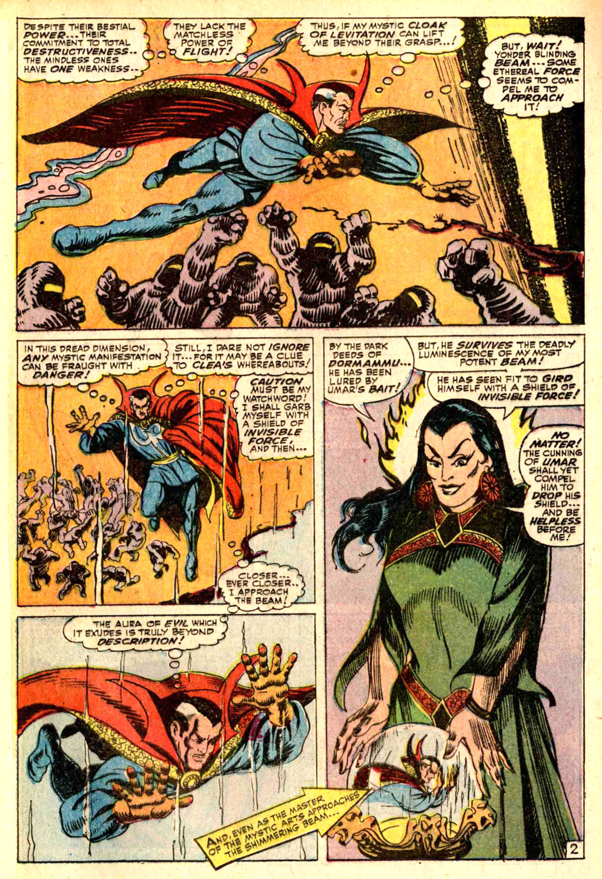 Read online Marvel Masterworks: Doctor Strange comic -  Issue # TPB 2 - 116