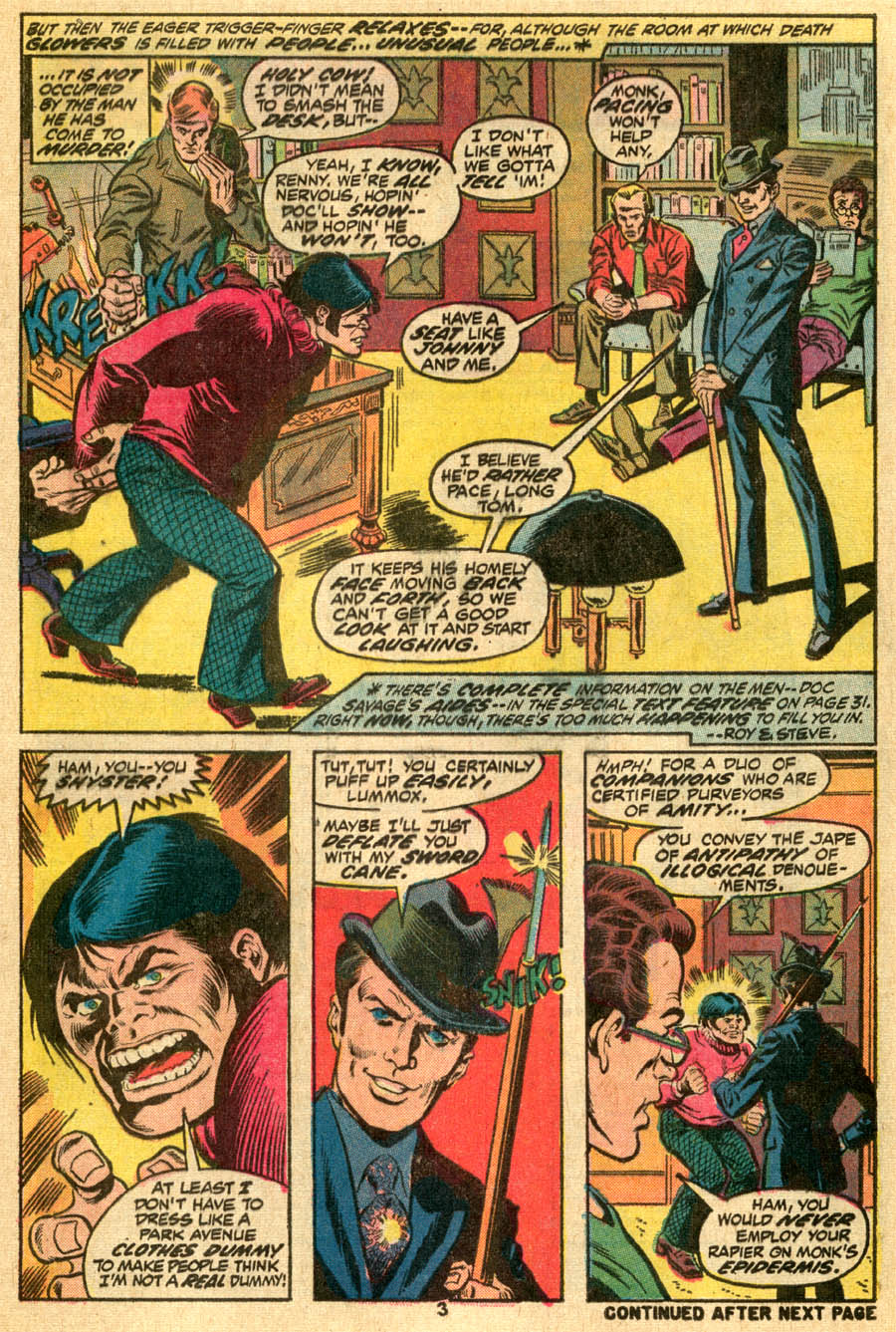 Read online Doc Savage (1972) comic -  Issue #1 - 4