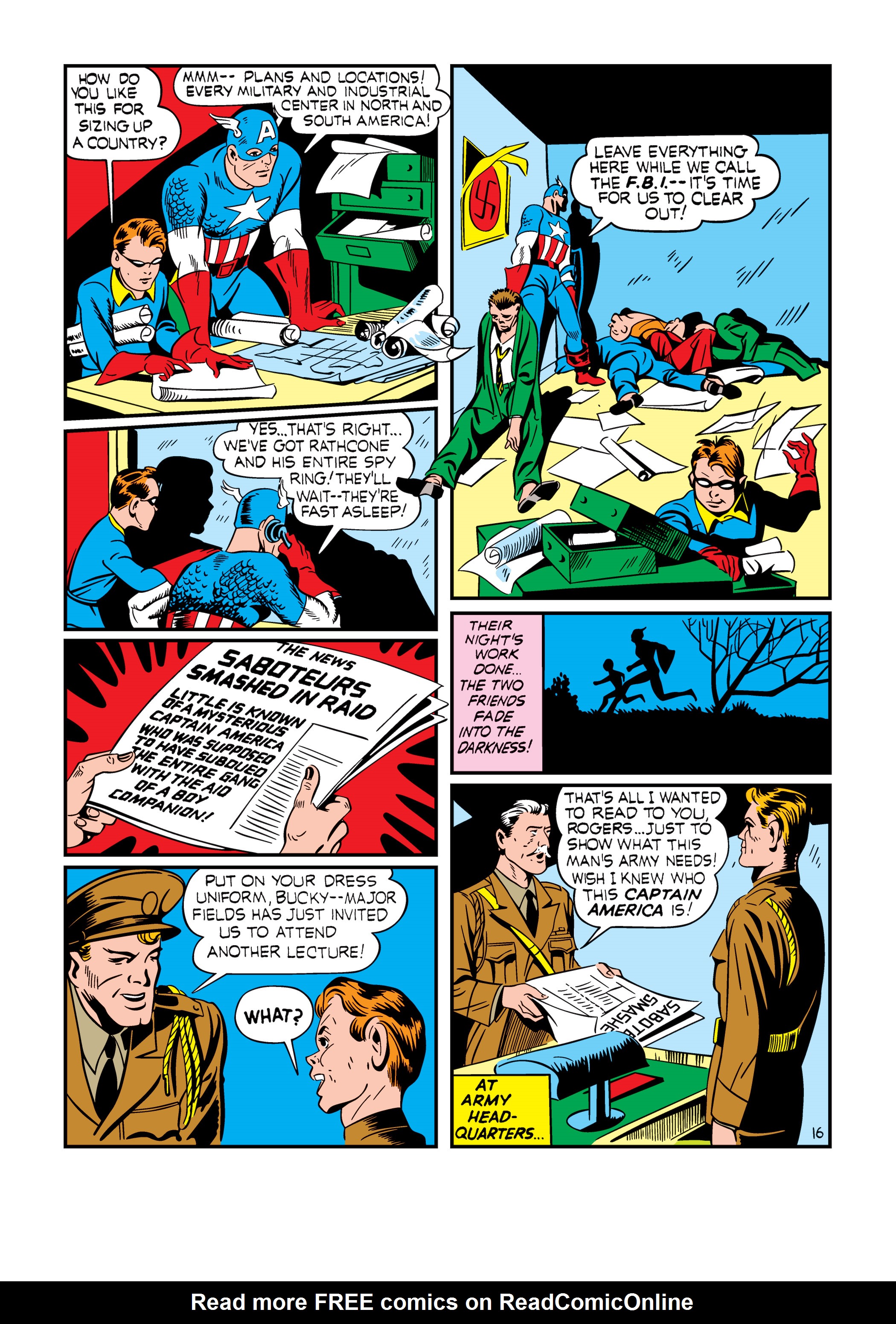 Read online Marvel Masterworks: Golden Age Captain America comic -  Issue # TPB 1 (Part 1) - 44