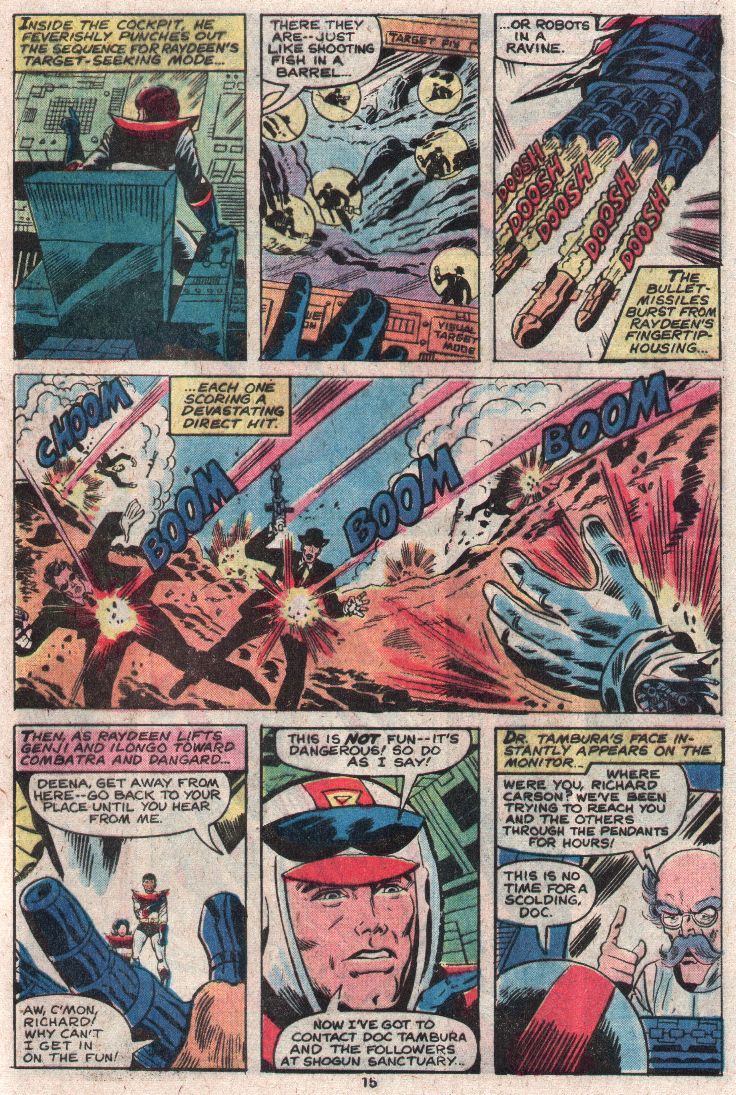 Read online Shogun Warriors comic -  Issue #16 - 10