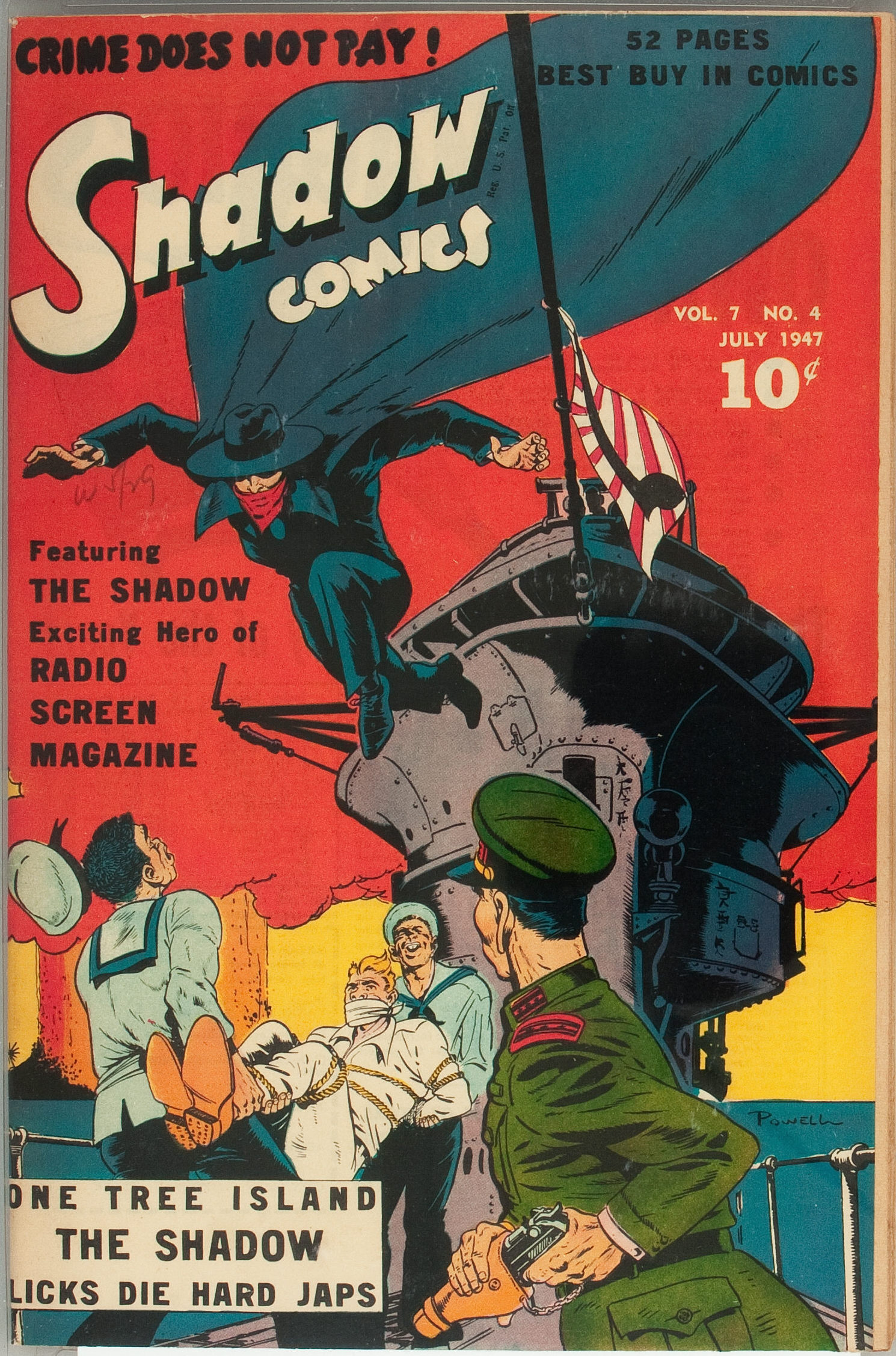 Read online Shadow Comics comic -  Issue #76 - 1