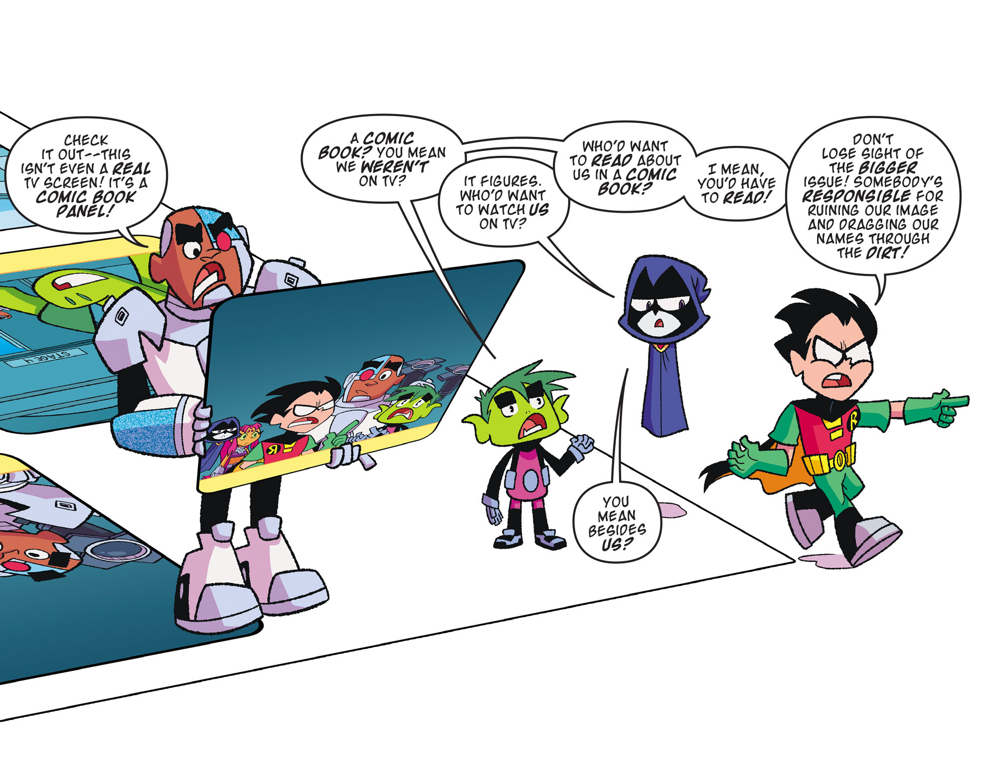 Read online Teen Titans Go! (2013) comic -  Issue #58 - 28
