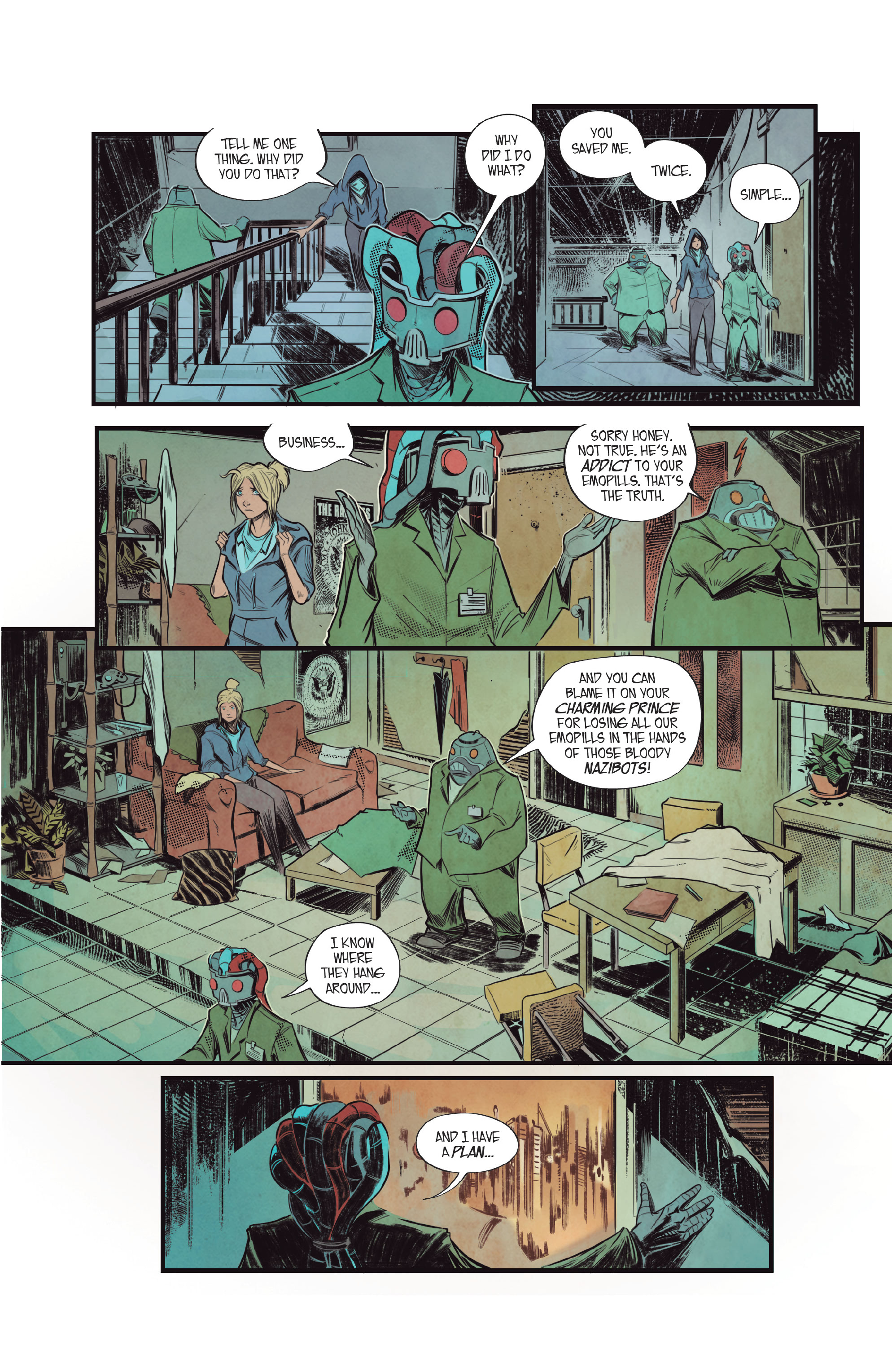 Read online Nomobots comic -  Issue #1 - 13