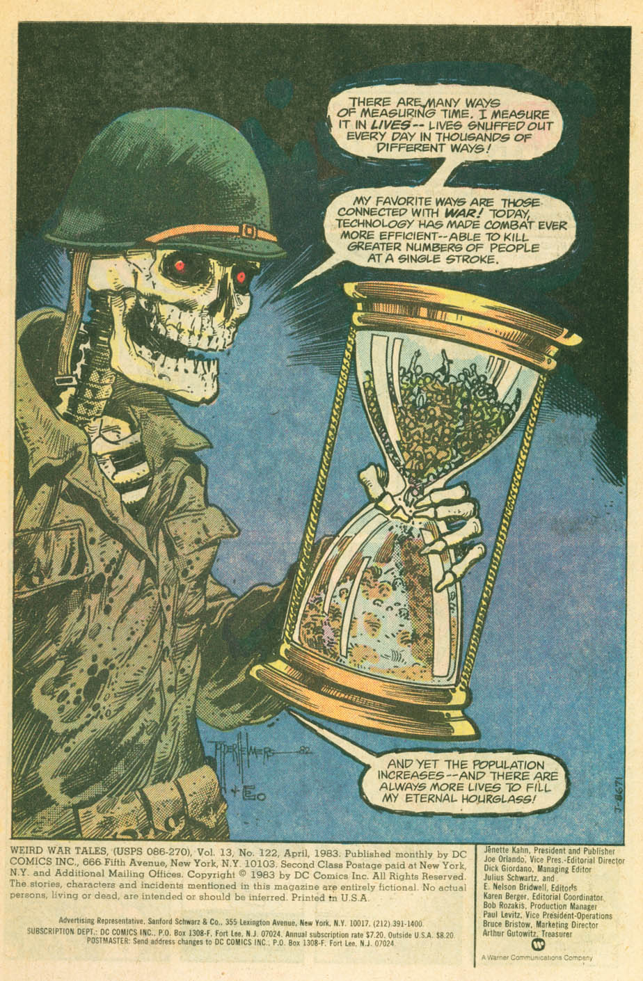 Read online Weird War Tales (1971) comic -  Issue #122 - 3