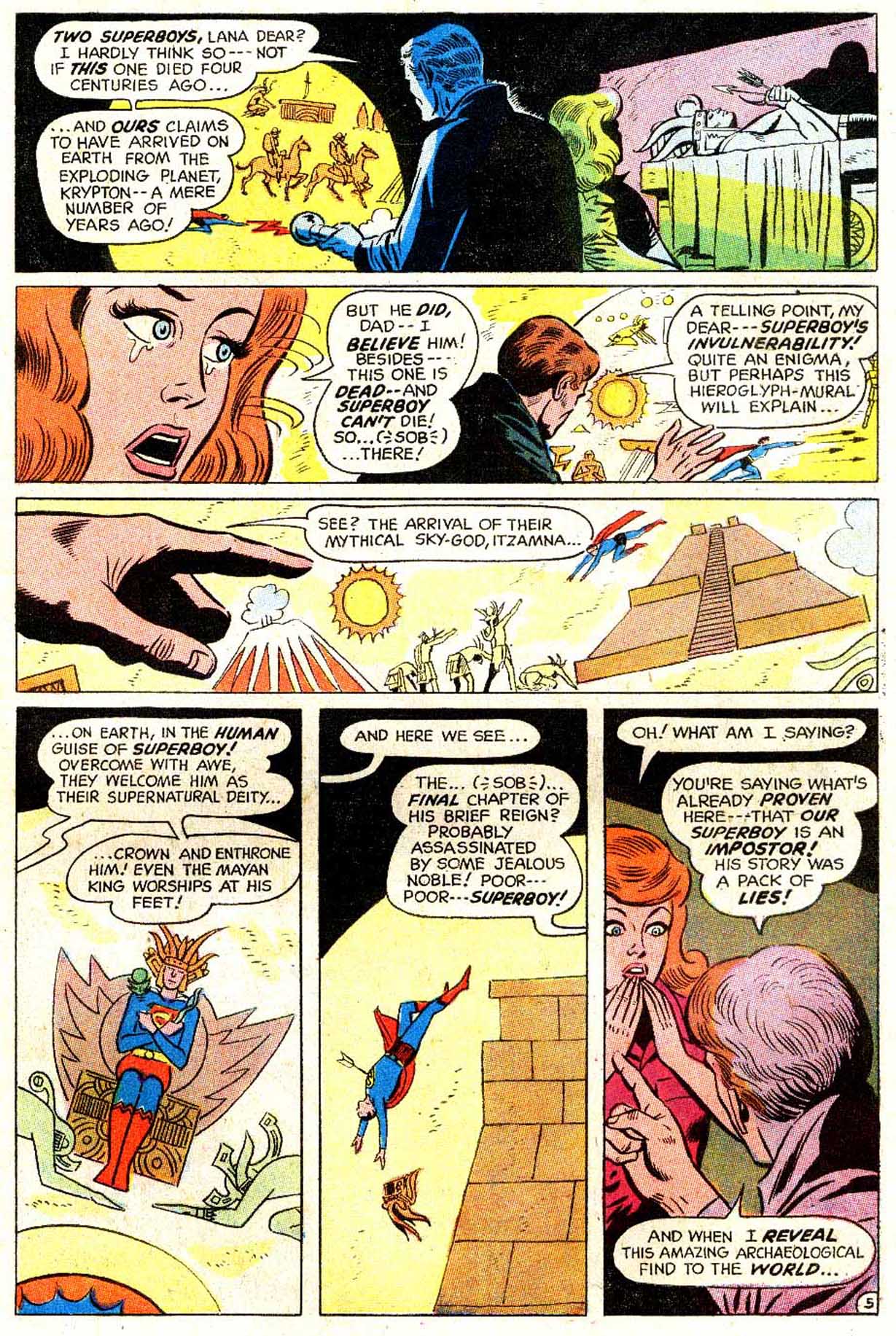 Read online Superboy (1949) comic -  Issue #166 - 6