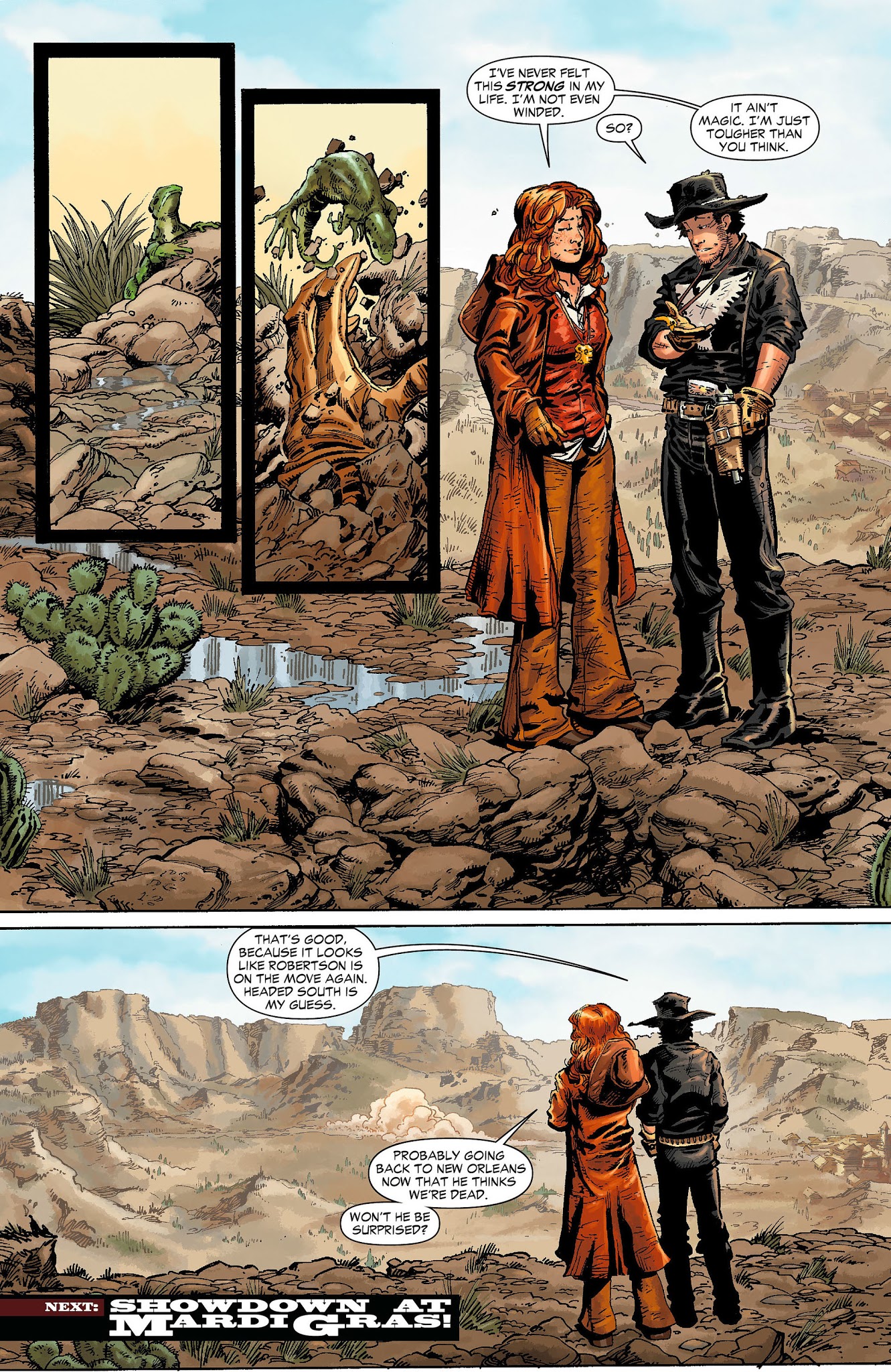 Read online All-Star Western (2011) comic -  Issue #8 - 29