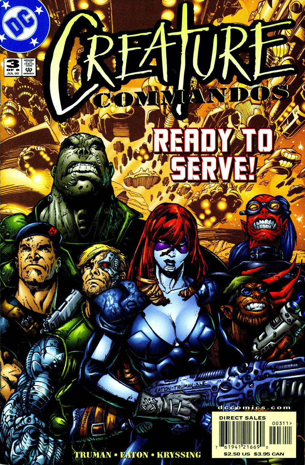 Read online Creature Commandos comic -  Issue #3 - 1