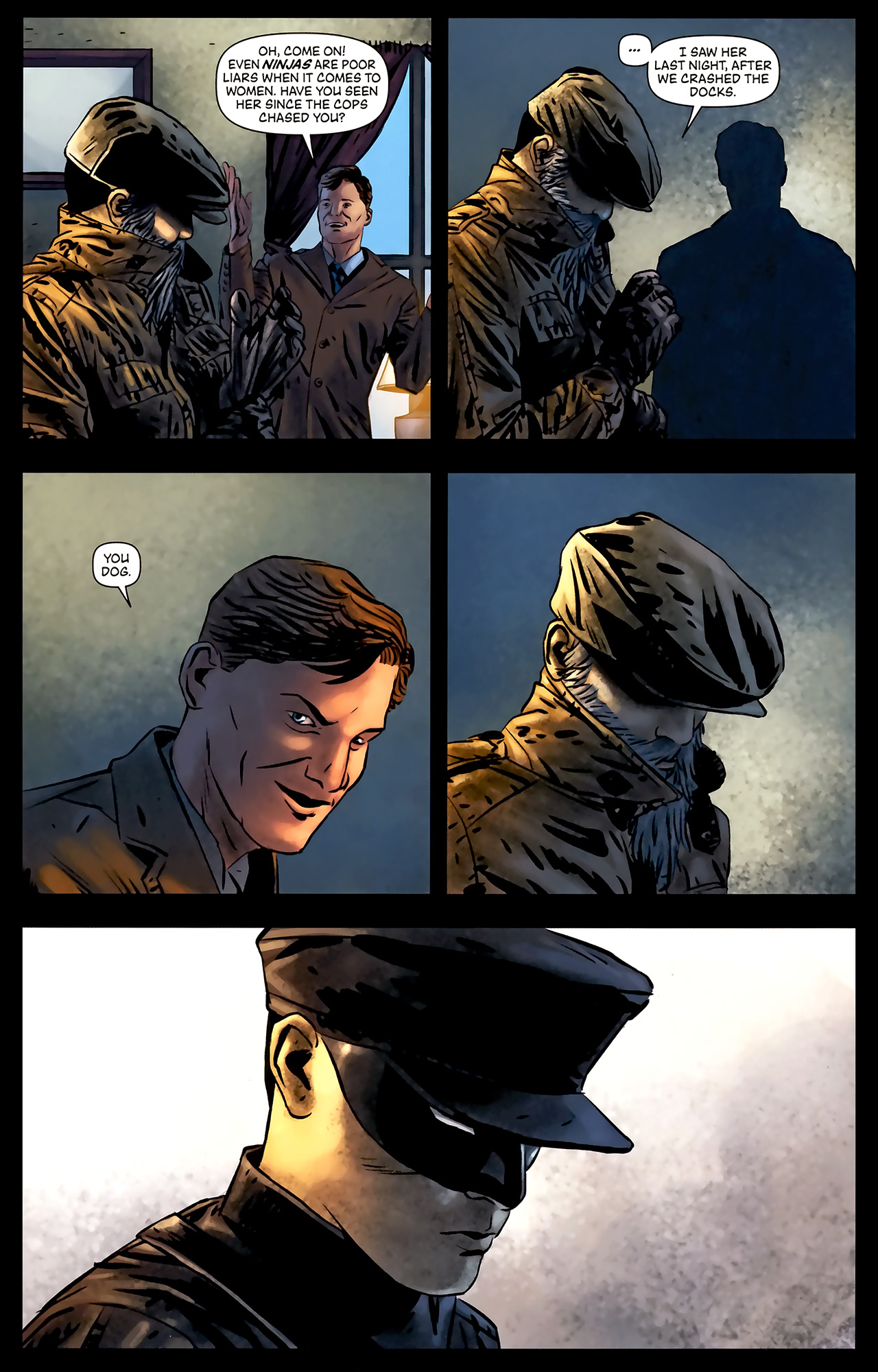 Read online Kato Origins comic -  Issue #3 - 6