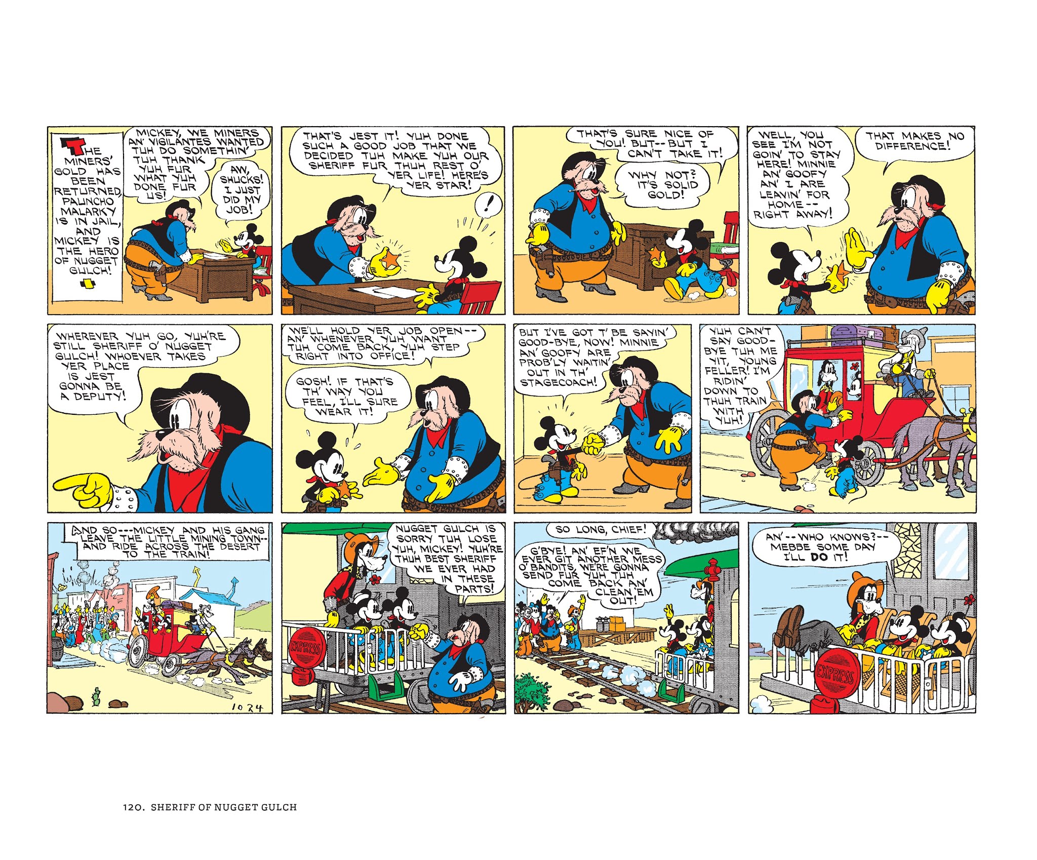 Read online Walt Disney's Mickey Mouse Color Sundays comic -  Issue # TPB 2 (Part 2) - 20