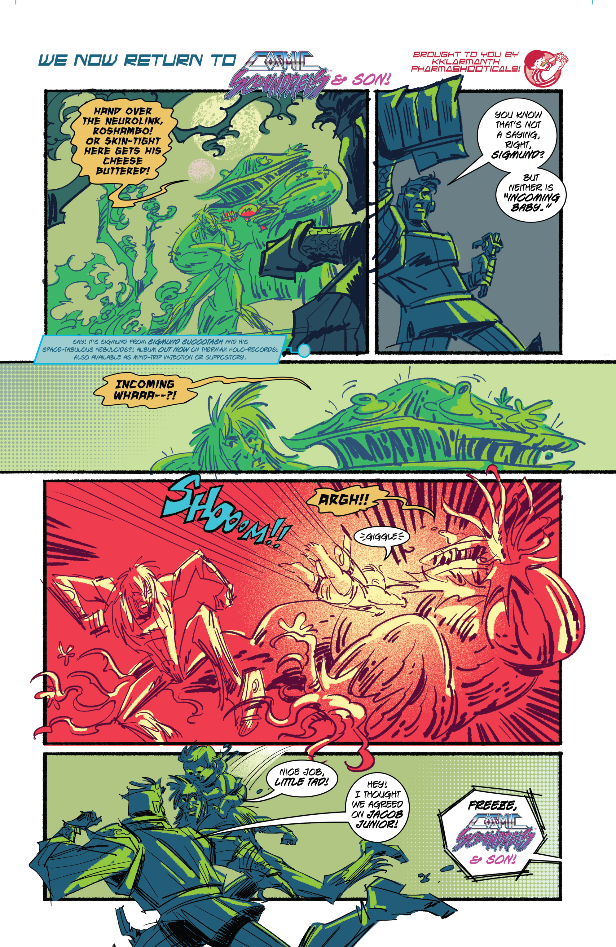 Read online Cosmic Scoundrels comic -  Issue #2 - 6