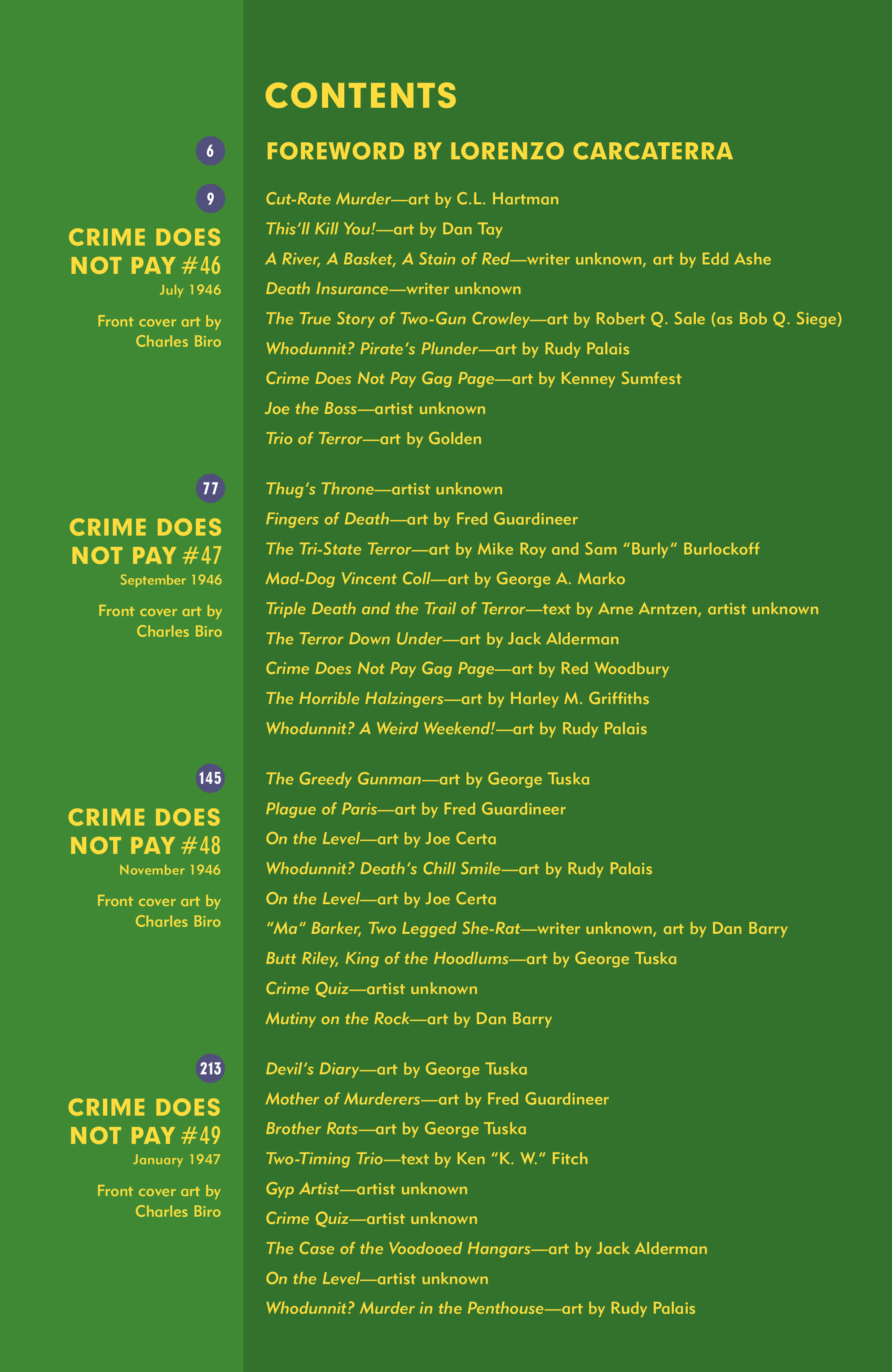 Read online Crime Does Not Pay Archives comic -  Issue # TPB 7 (Part 1) - 7