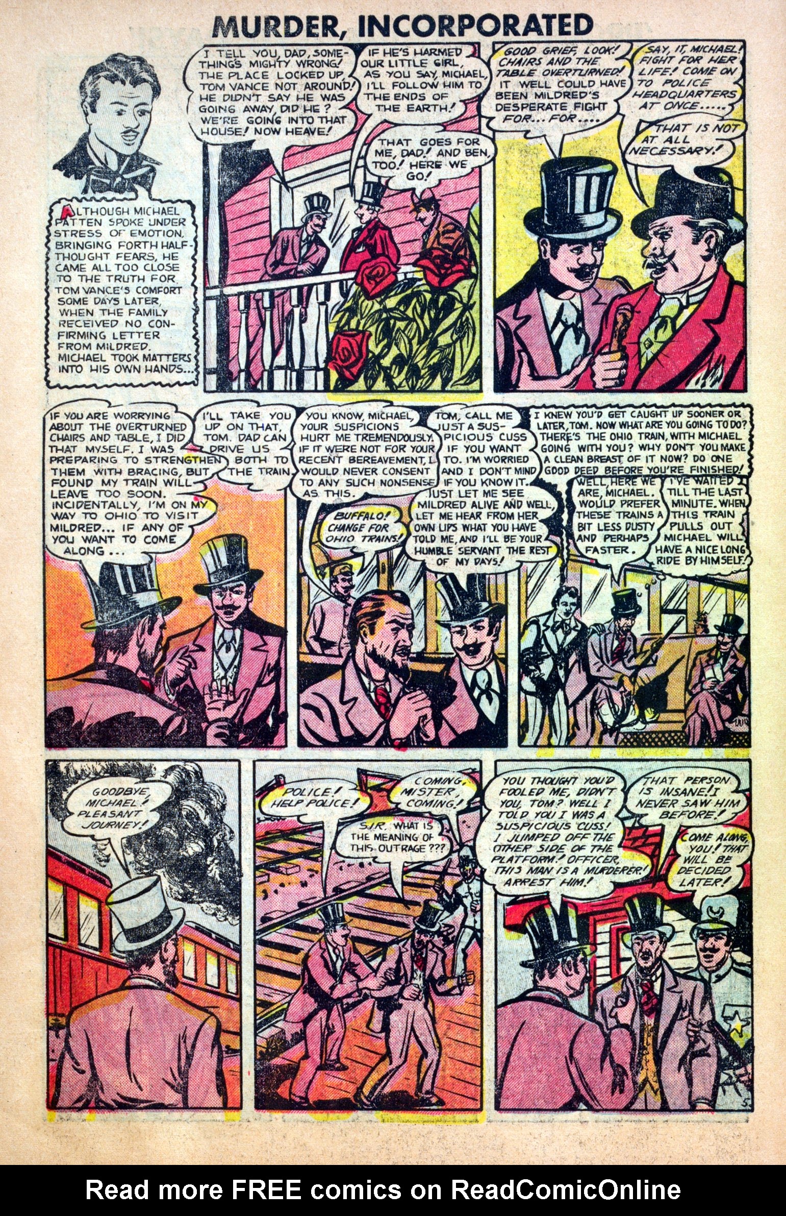 Read online Murder Incorporated (1948) comic -  Issue #7 - 6