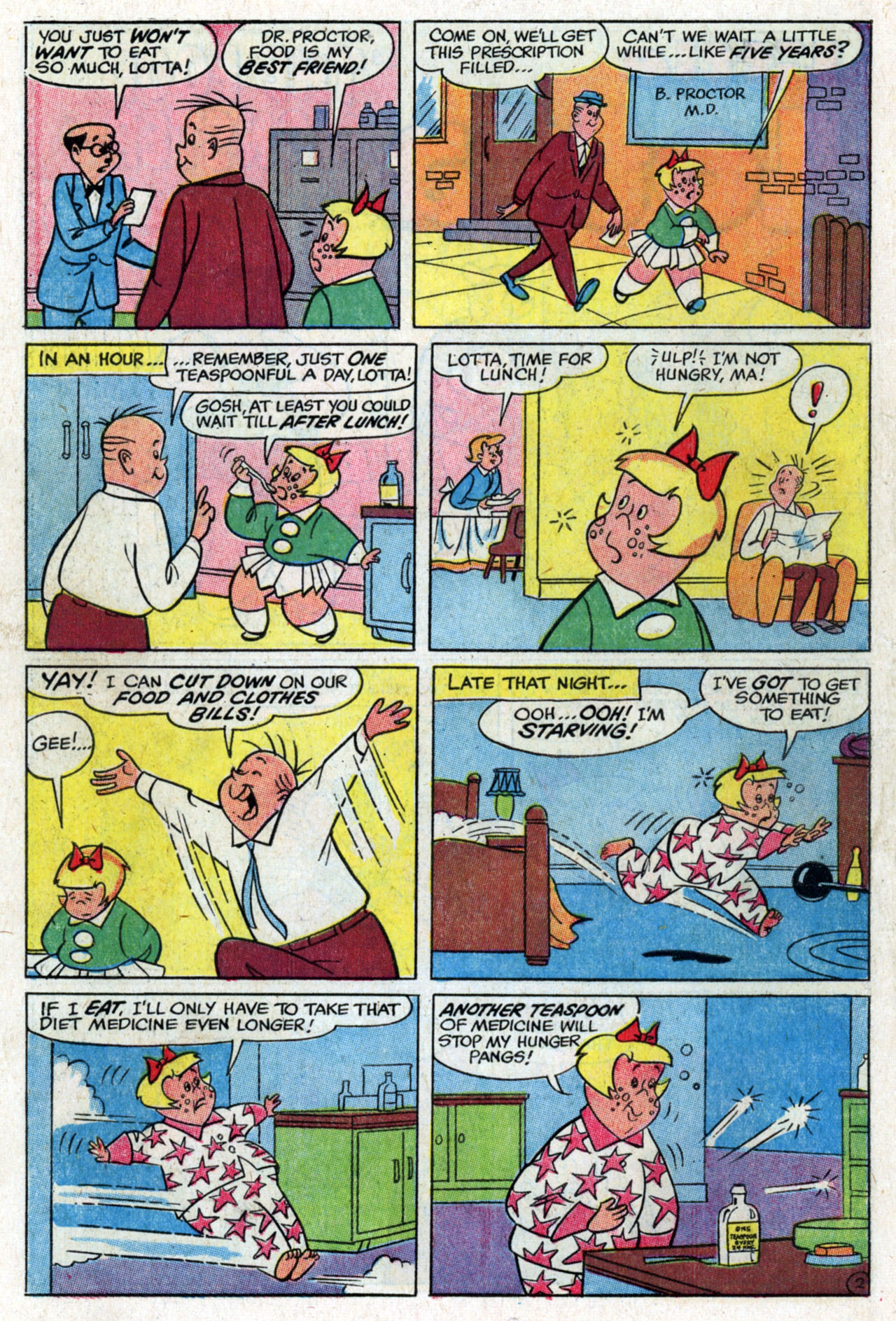 Read online Little Lotta comic -  Issue #68 - 6