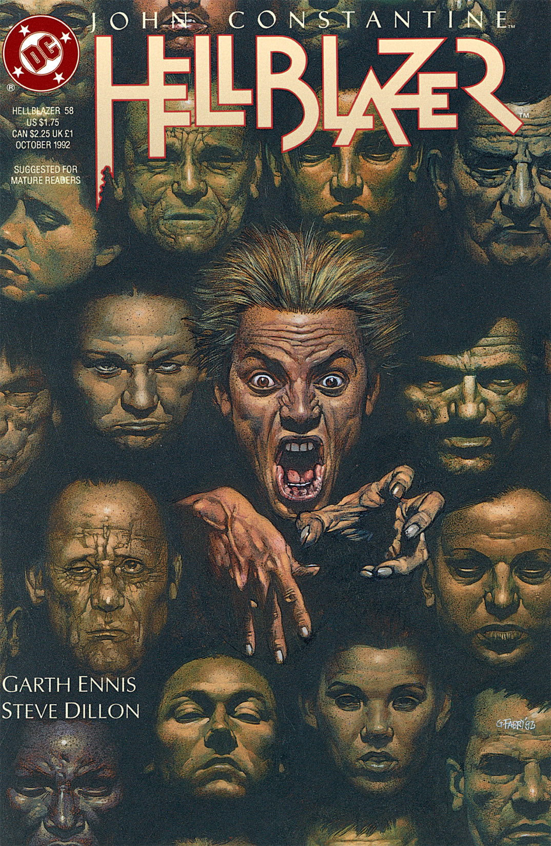 Read online Hellblazer comic -  Issue #58 - 1