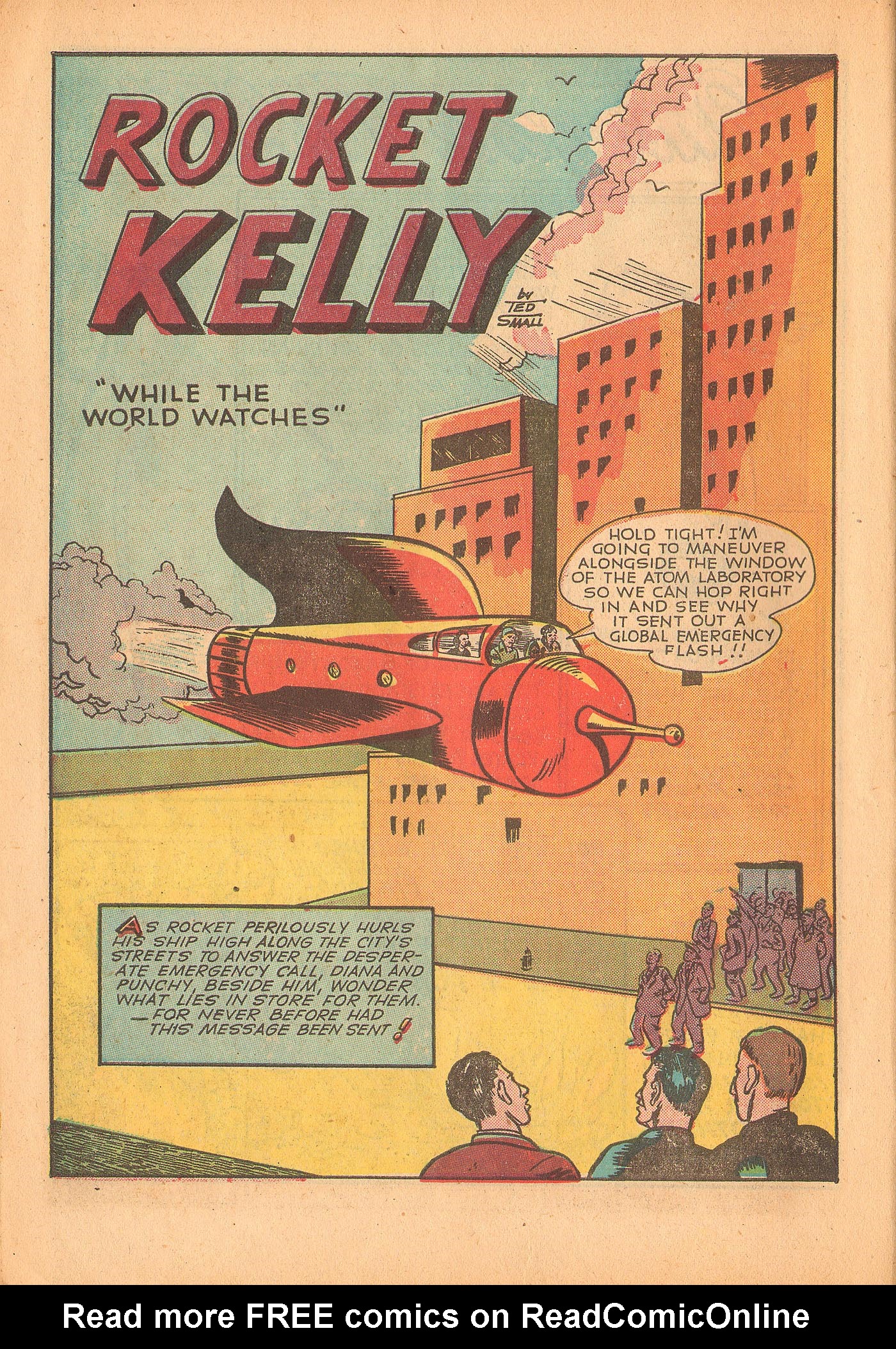 Read online Rocket Kelly (1945) comic -  Issue #4 - 14