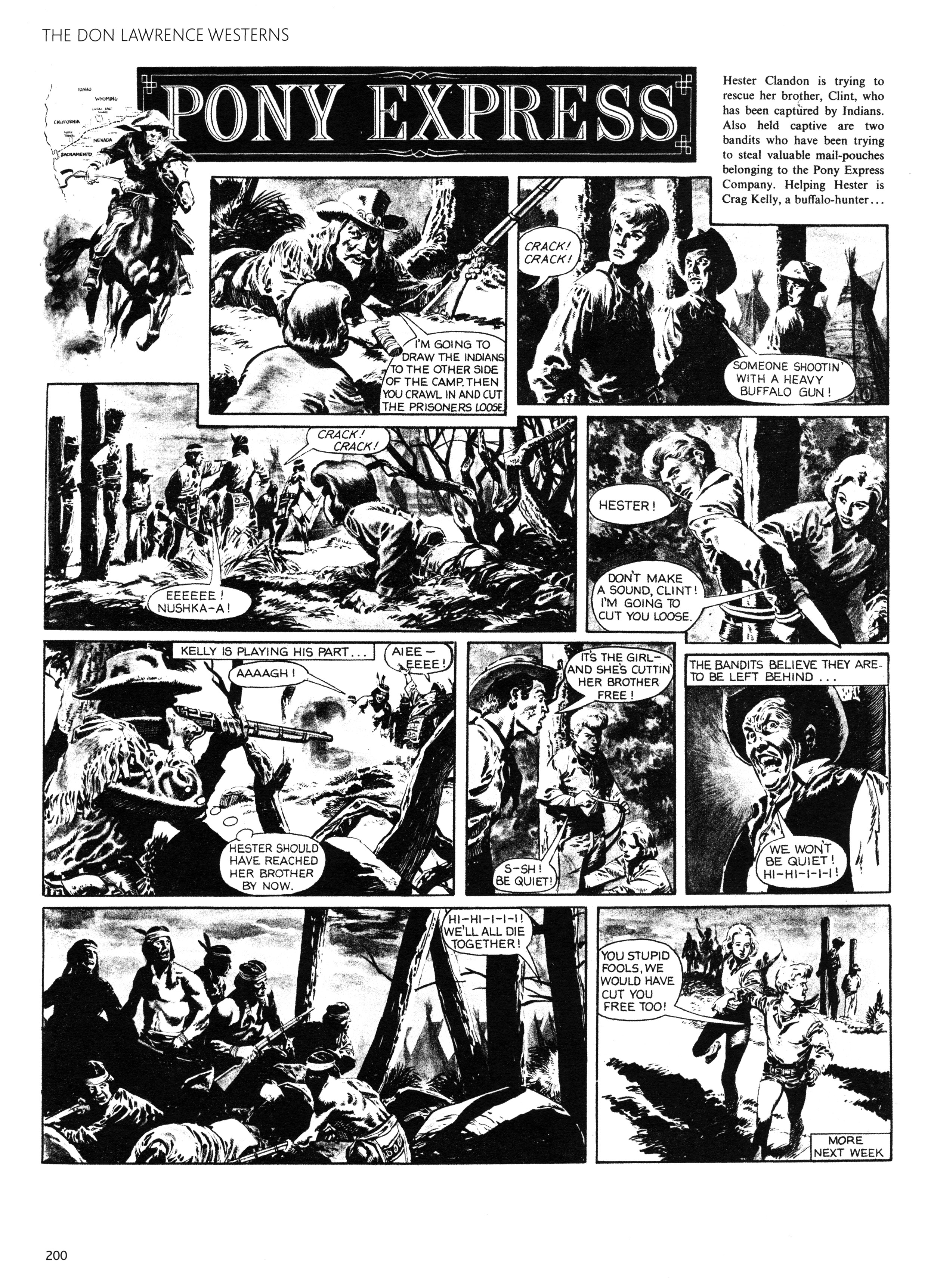 Read online Don Lawrence Westerns comic -  Issue # TPB (Part 2) - 101